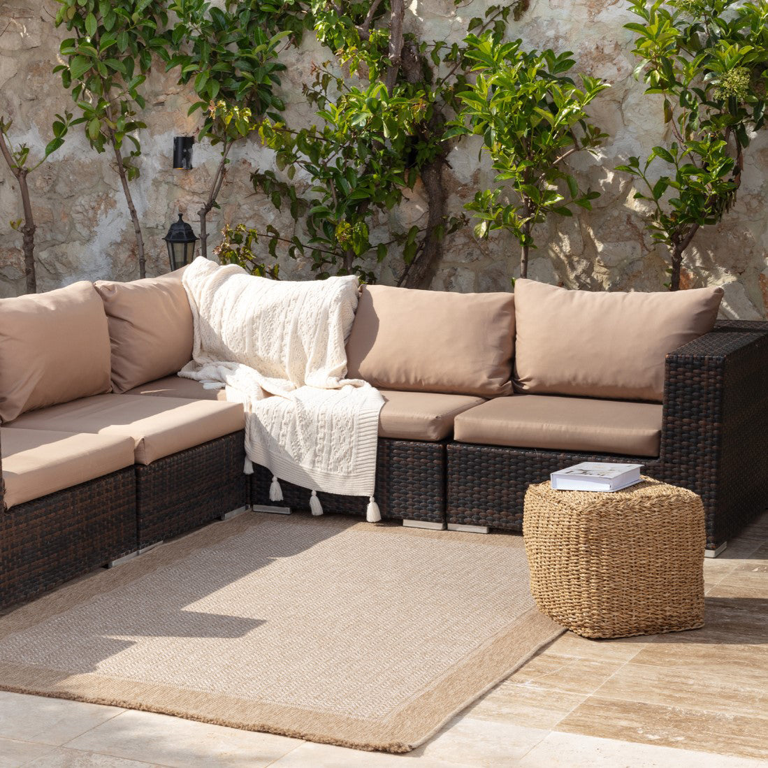 Blokker Tundra Vloerkleed 160 x 213 cm - Zand