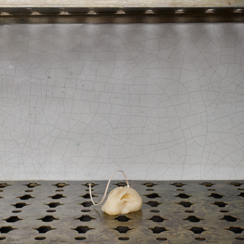 Bougie lapin - Beige