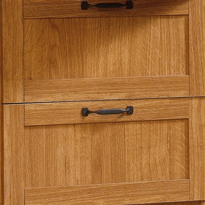 Sauder Wardrobe/Storage Cabinet, Cinnamon Cherry Finish - Image 4