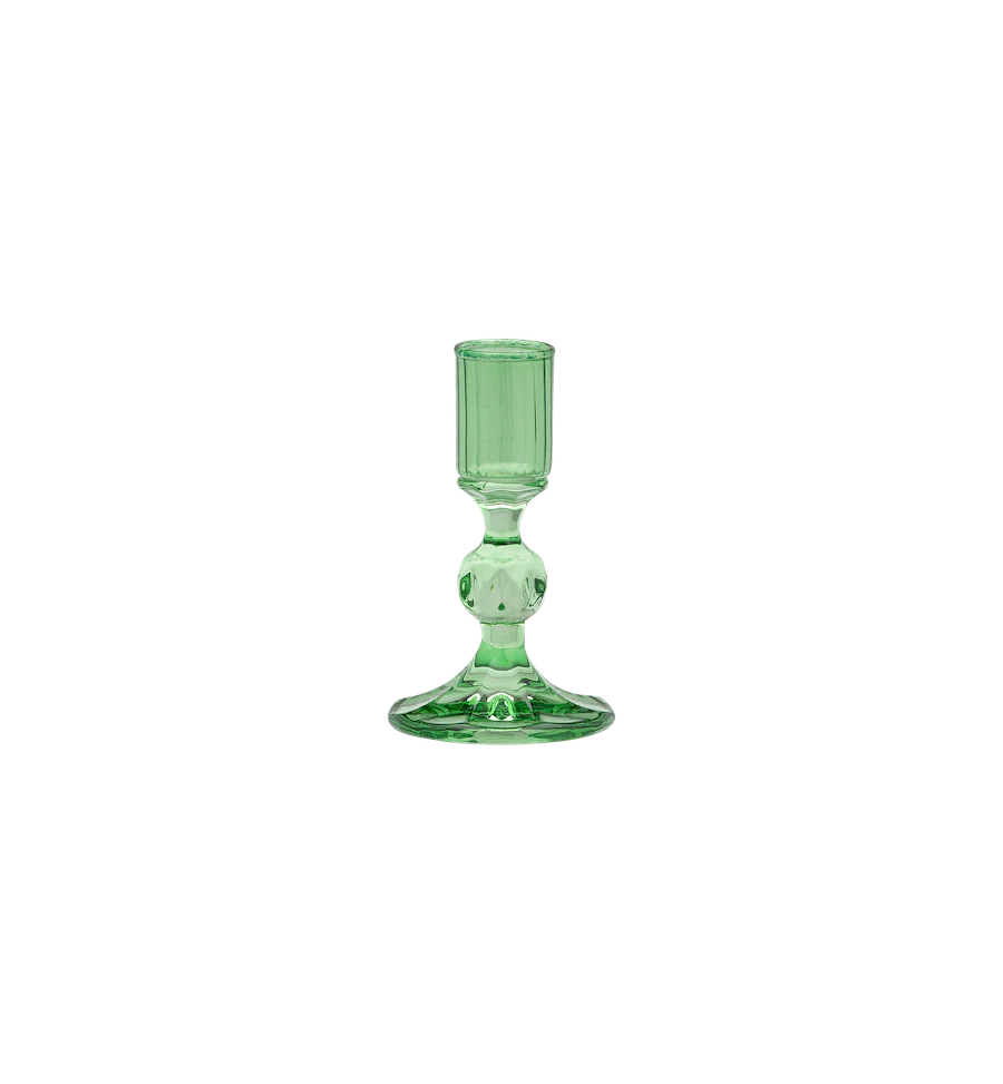 Sage Gemma Candle Holder