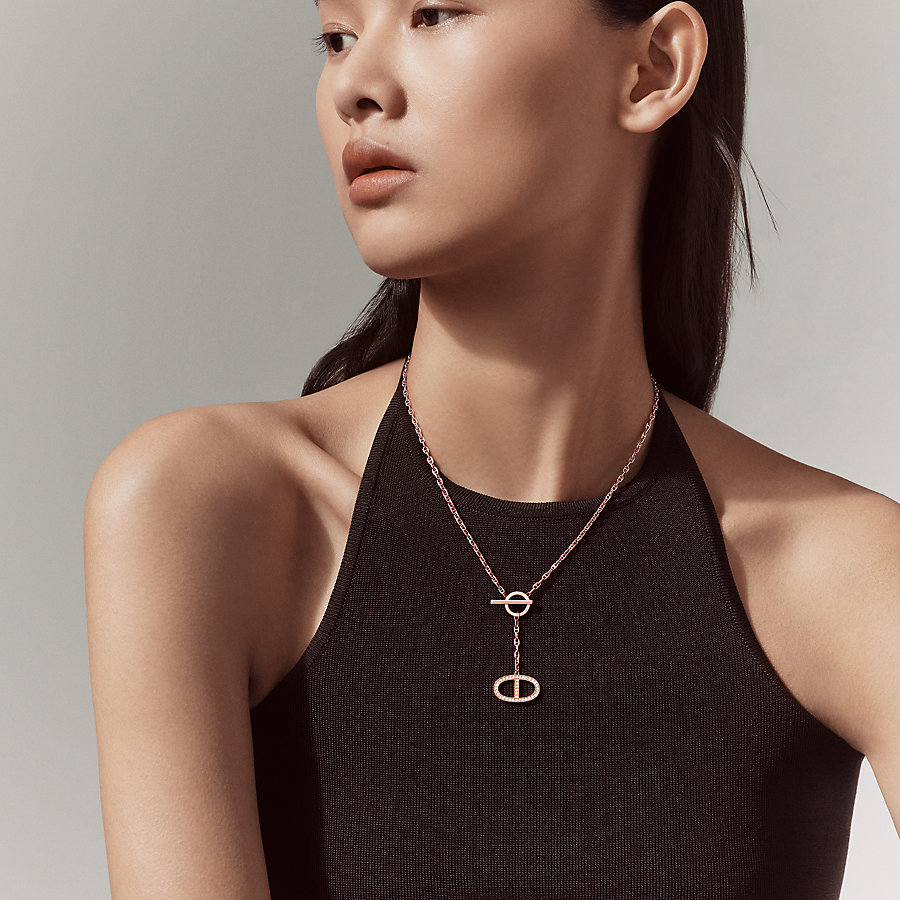 Replicate Chaine d ancre Contour pendant, large model(1:1 replica) - Original Replica Club