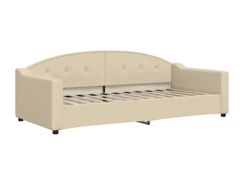 Cama box spring con colchón tela marrón oscuro 140x200 cm tko3519633