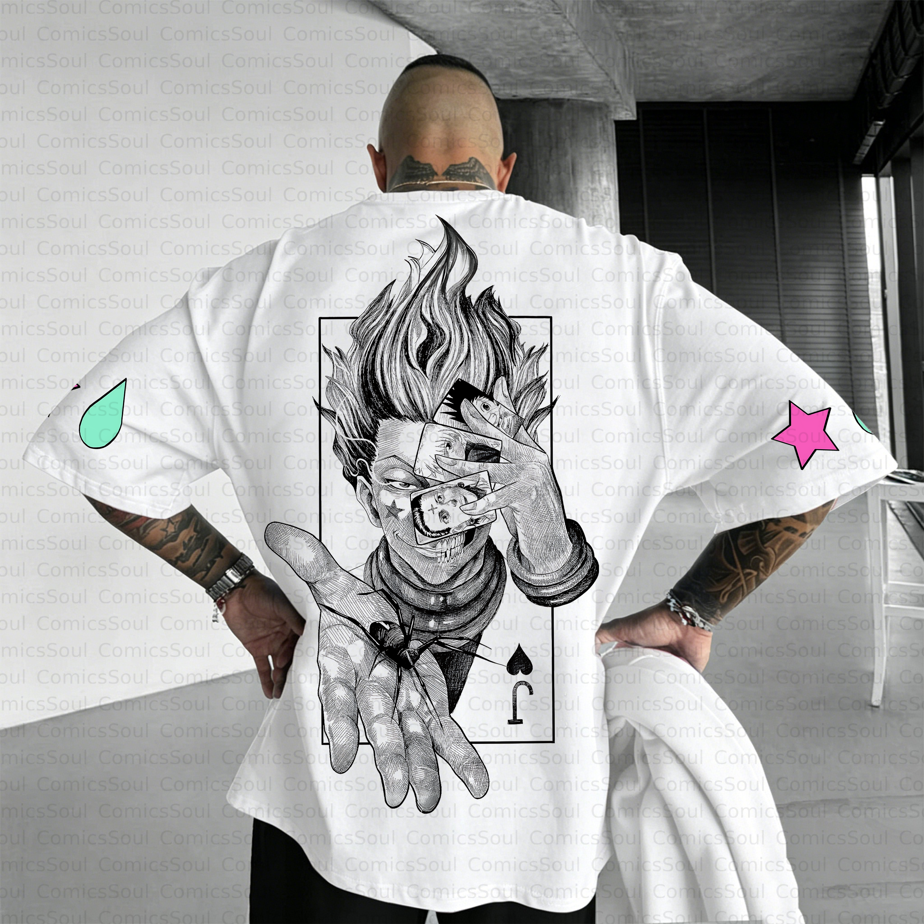 Unisex Anime Inspired Vintage T-Shirt