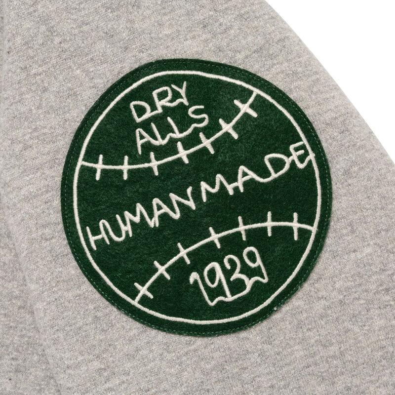HUMAN MADE HALF-ZIP SWEATSHIRT