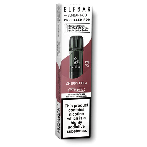 elfbar liquid cola oder cherry cola review ELFLIQ Cherry Cola (Cherry Cola) main image 0
