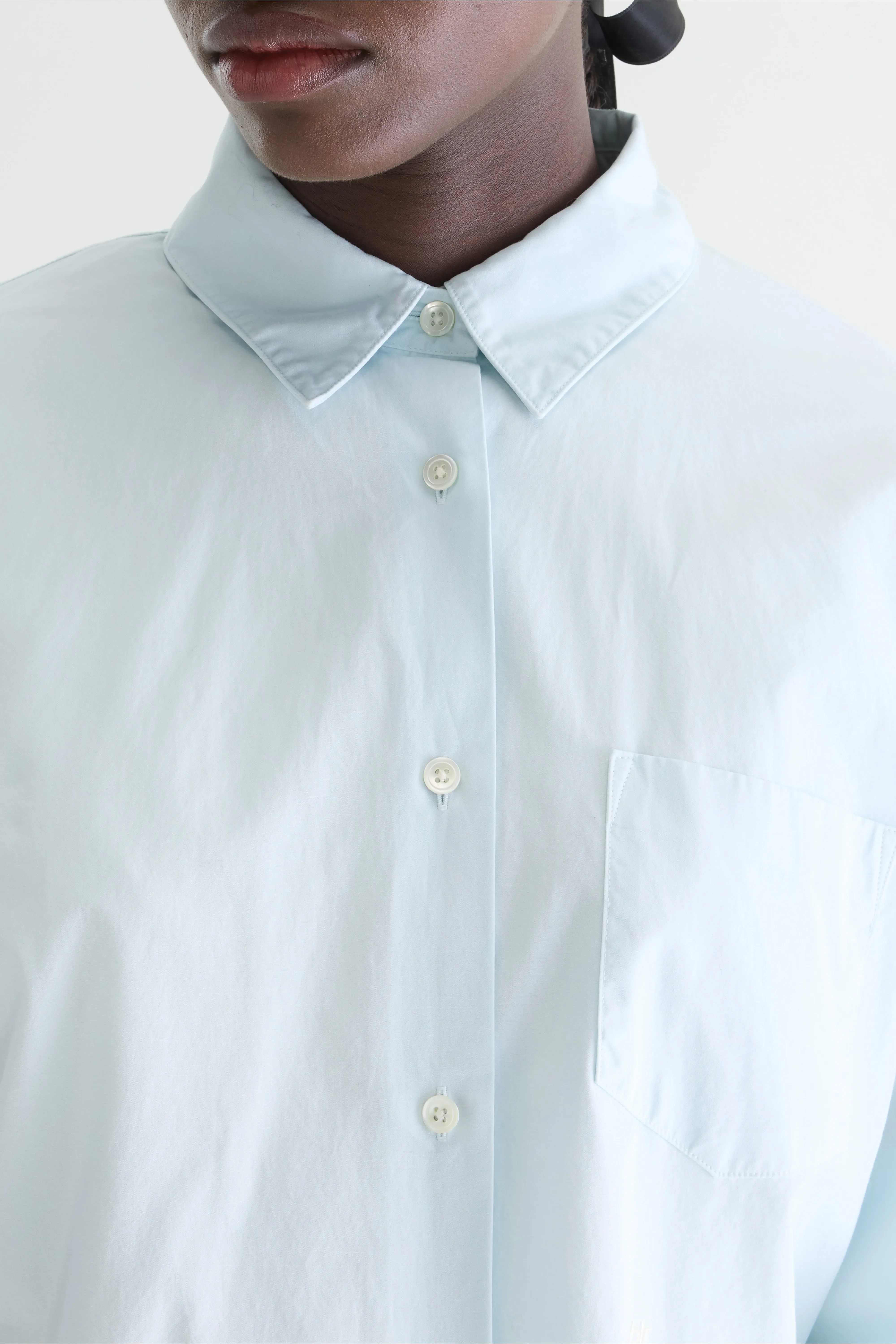 Bellerose Giorgia poplin shirt (261 / W / FROST)