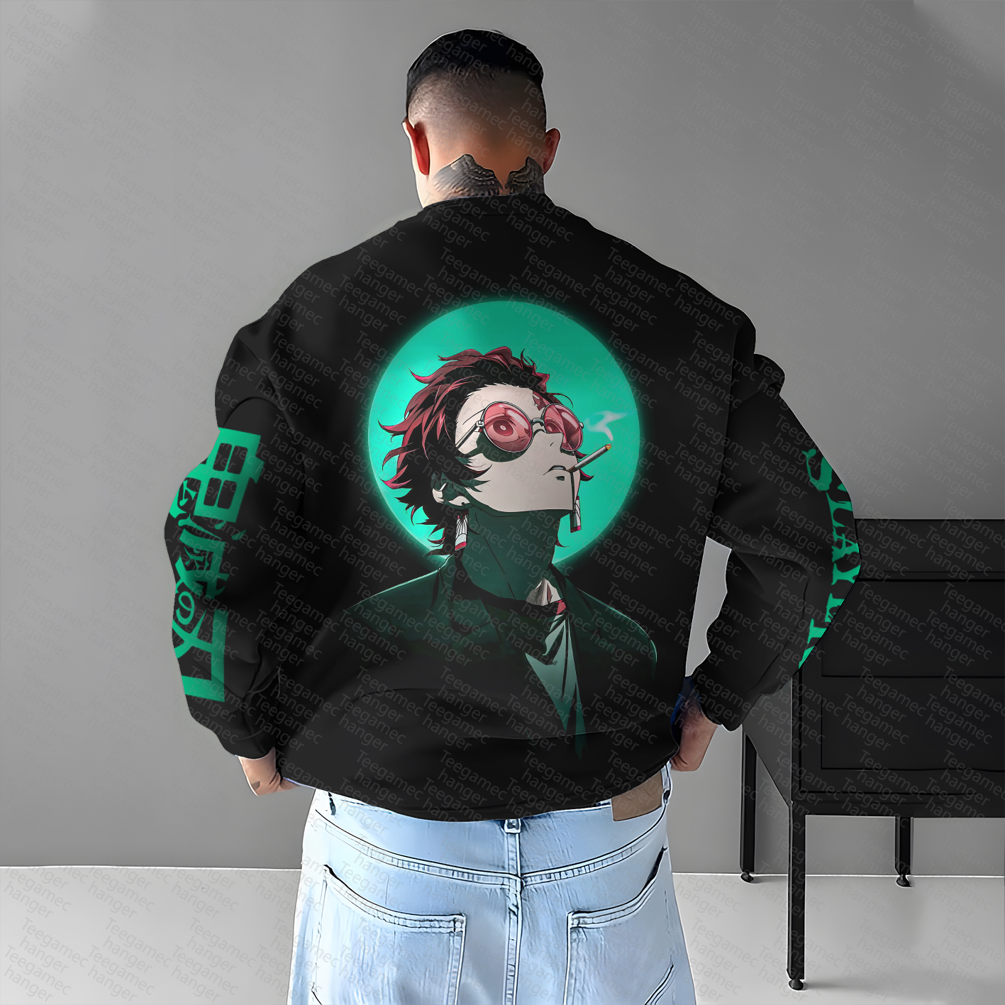 Unisex “Comicssoul” Anime Graphic Inspired Vintage Sweatshirt