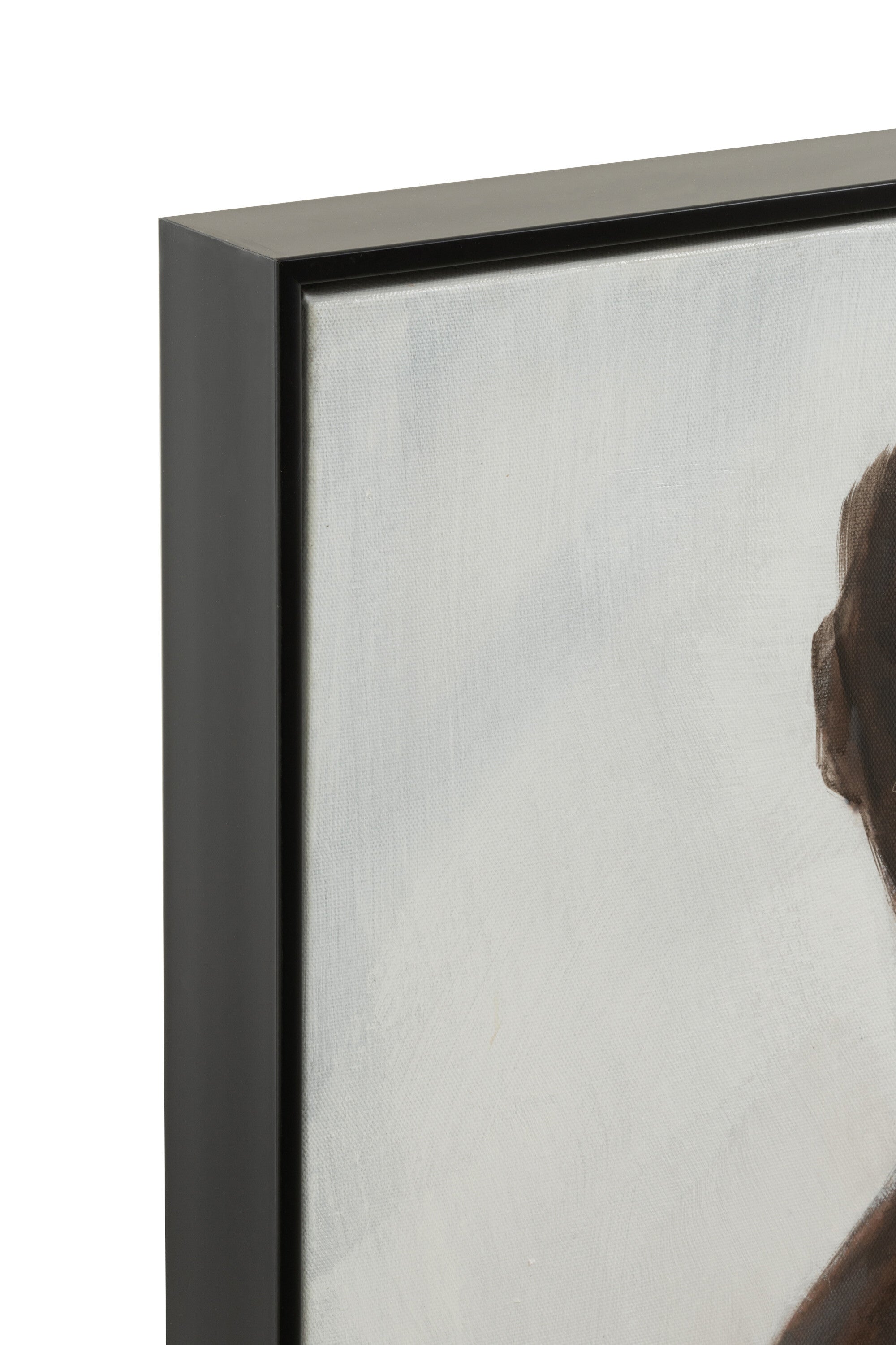 J-Line wanddecoratie 3 Afrikaanse Vrouwen - canvas verf touw