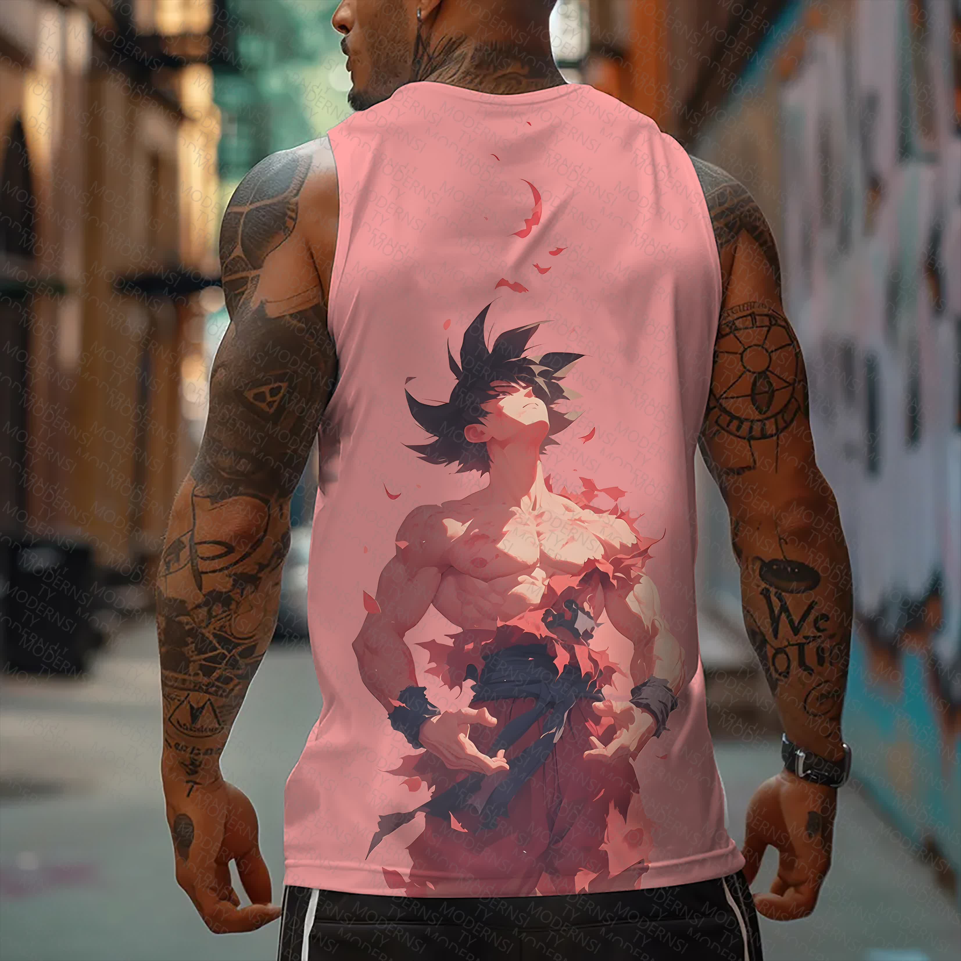 Unisex  “Comicssoul” Casual Anime  Tank Top
