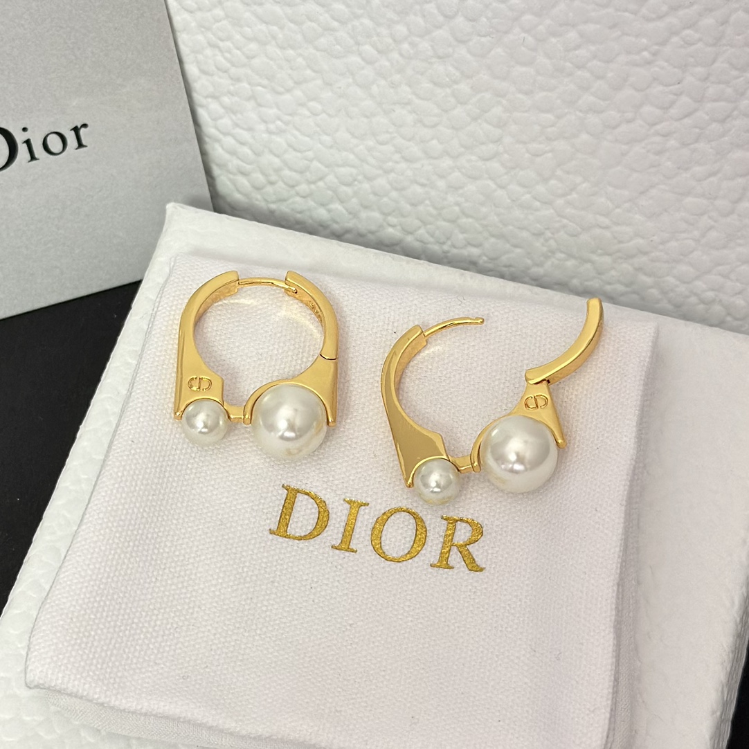 Dior Huggie Hoops Earrings - Original Replica Club