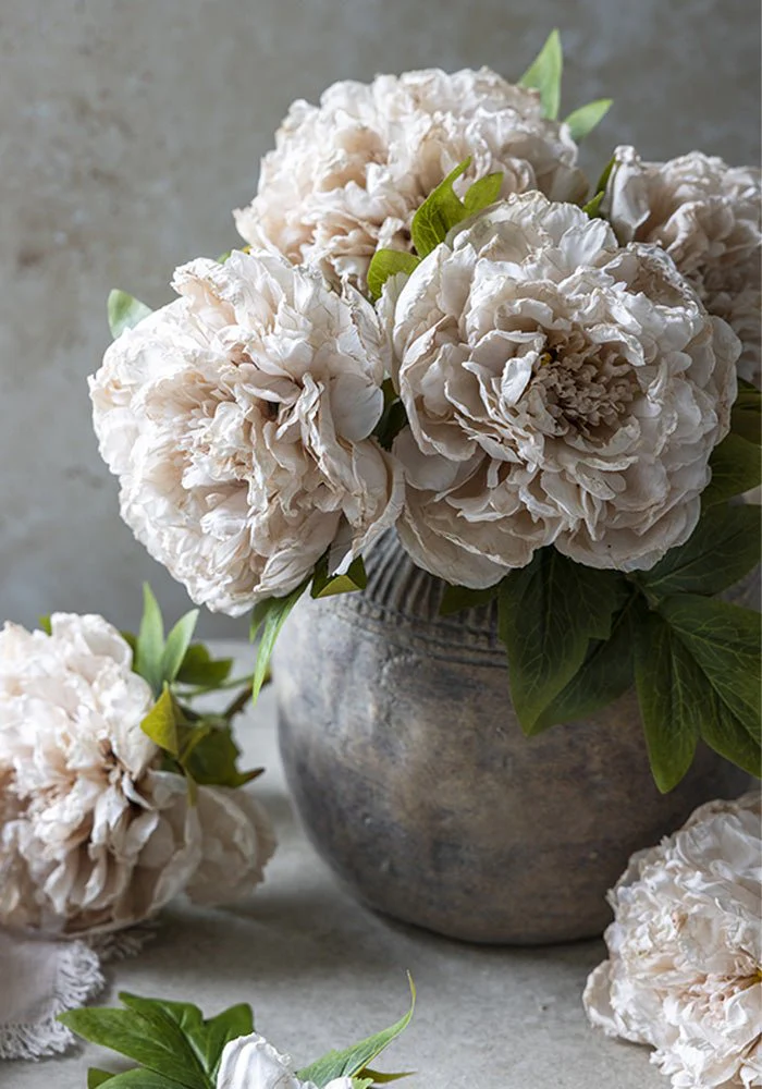 Artificial Peony, Evening Dew