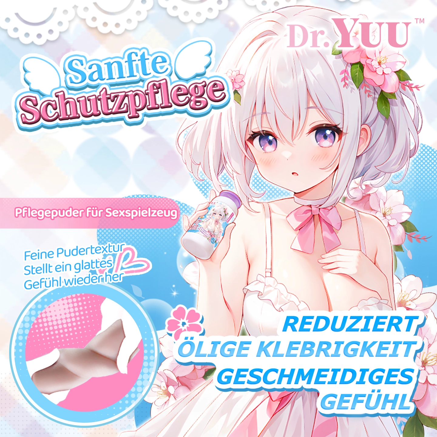 Dr.YUU Angel Guard Toy-Pflegepuder – 100 g | Versand aus Asien – Lieferzeit ca. 10-18 Werktage - DR.YUU™