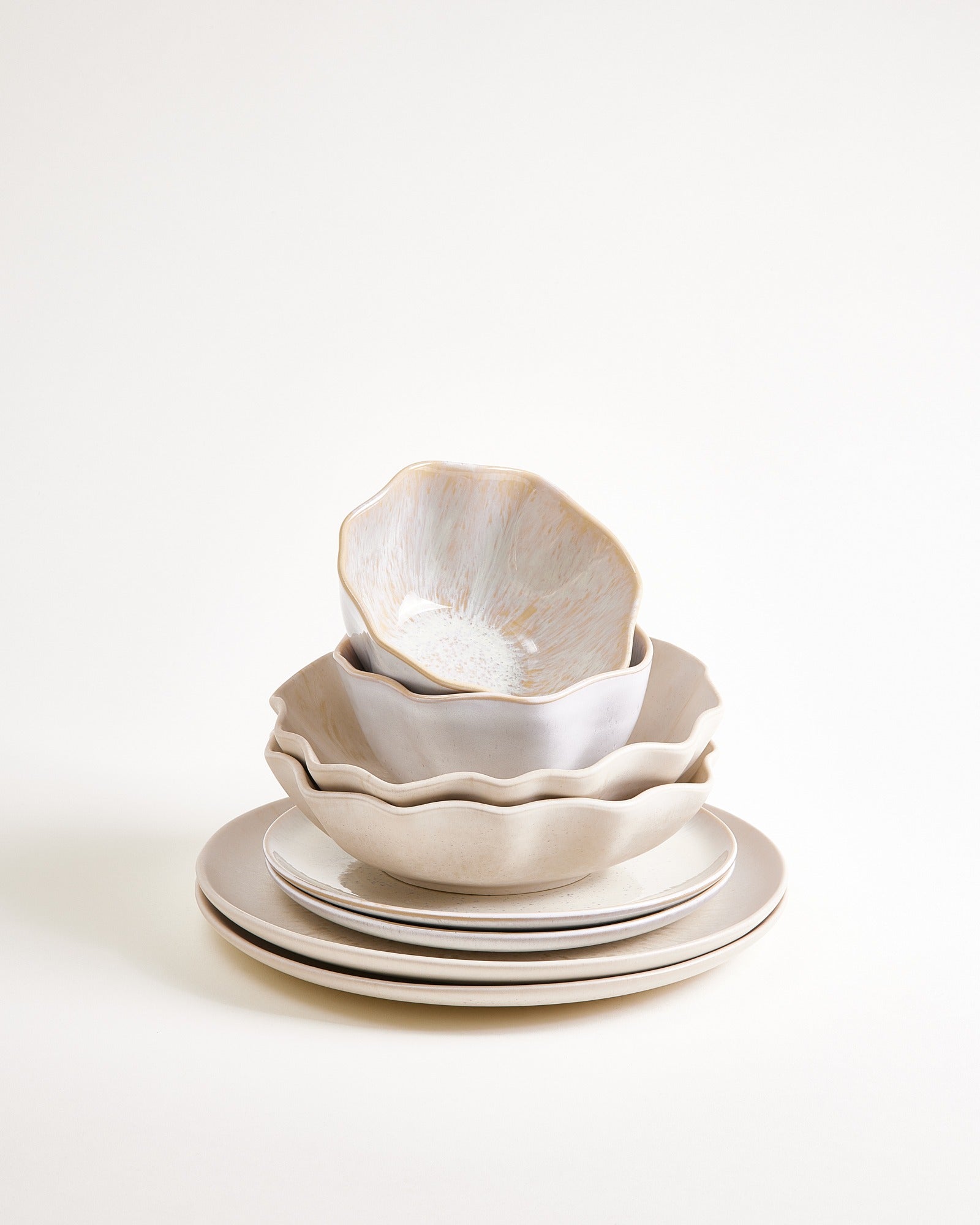 Geschirr-Set Sand Dreams sand 8-teilig