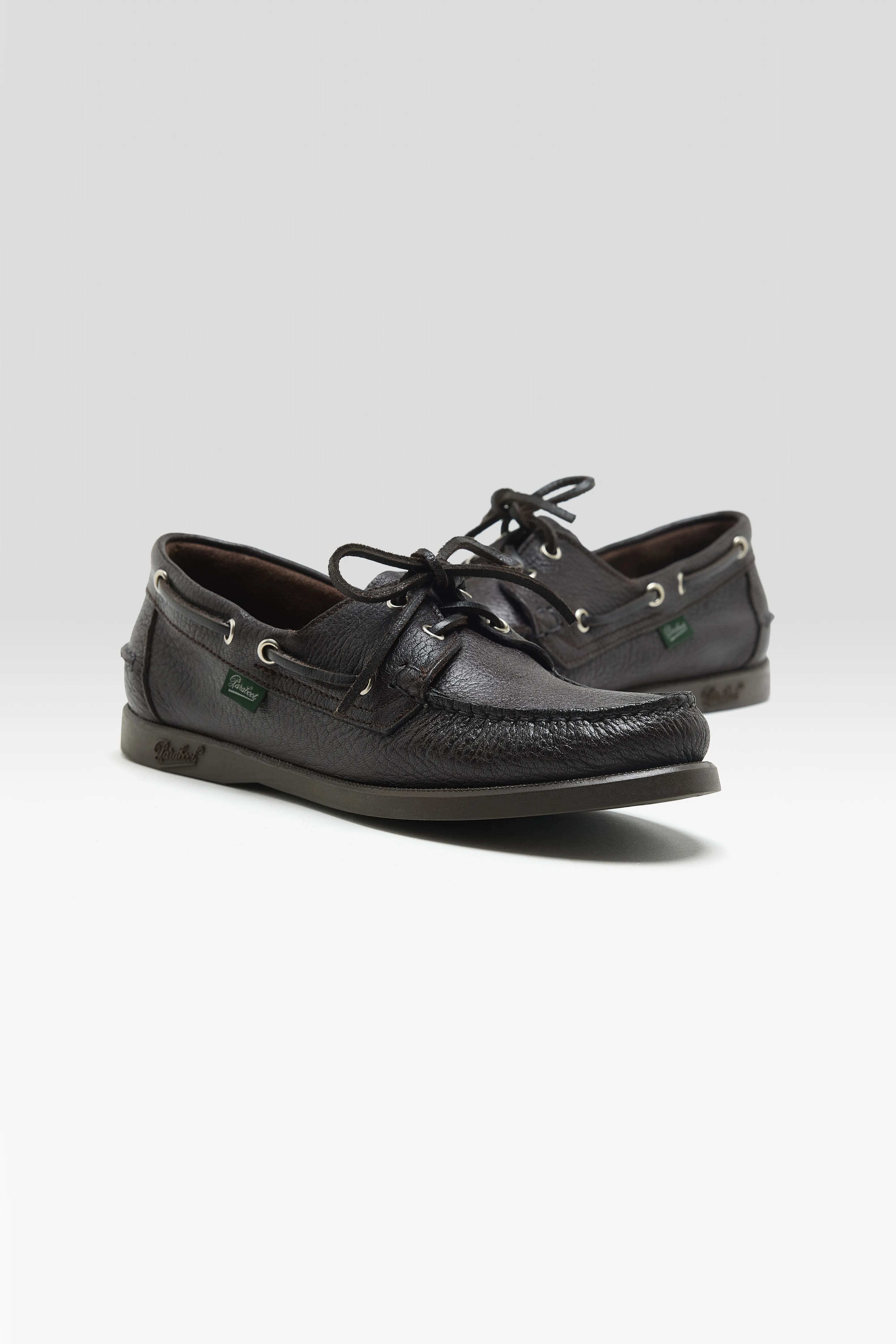 Bellerose Barth Boat Shoes for Women  (261 / W / BLACK)