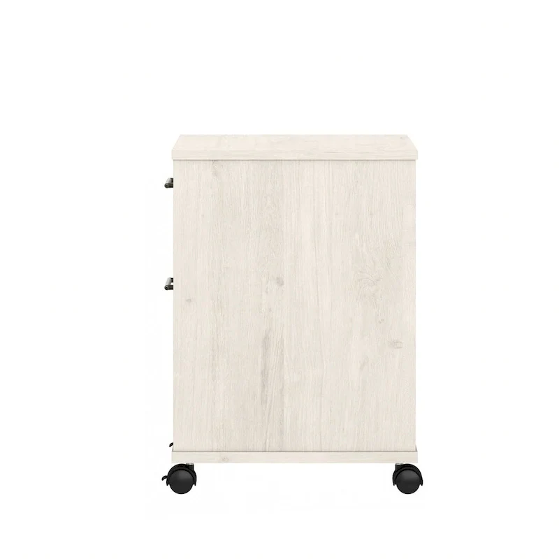 Bush Furniture Key West Mobile File Cabinet with 2 Drawers
