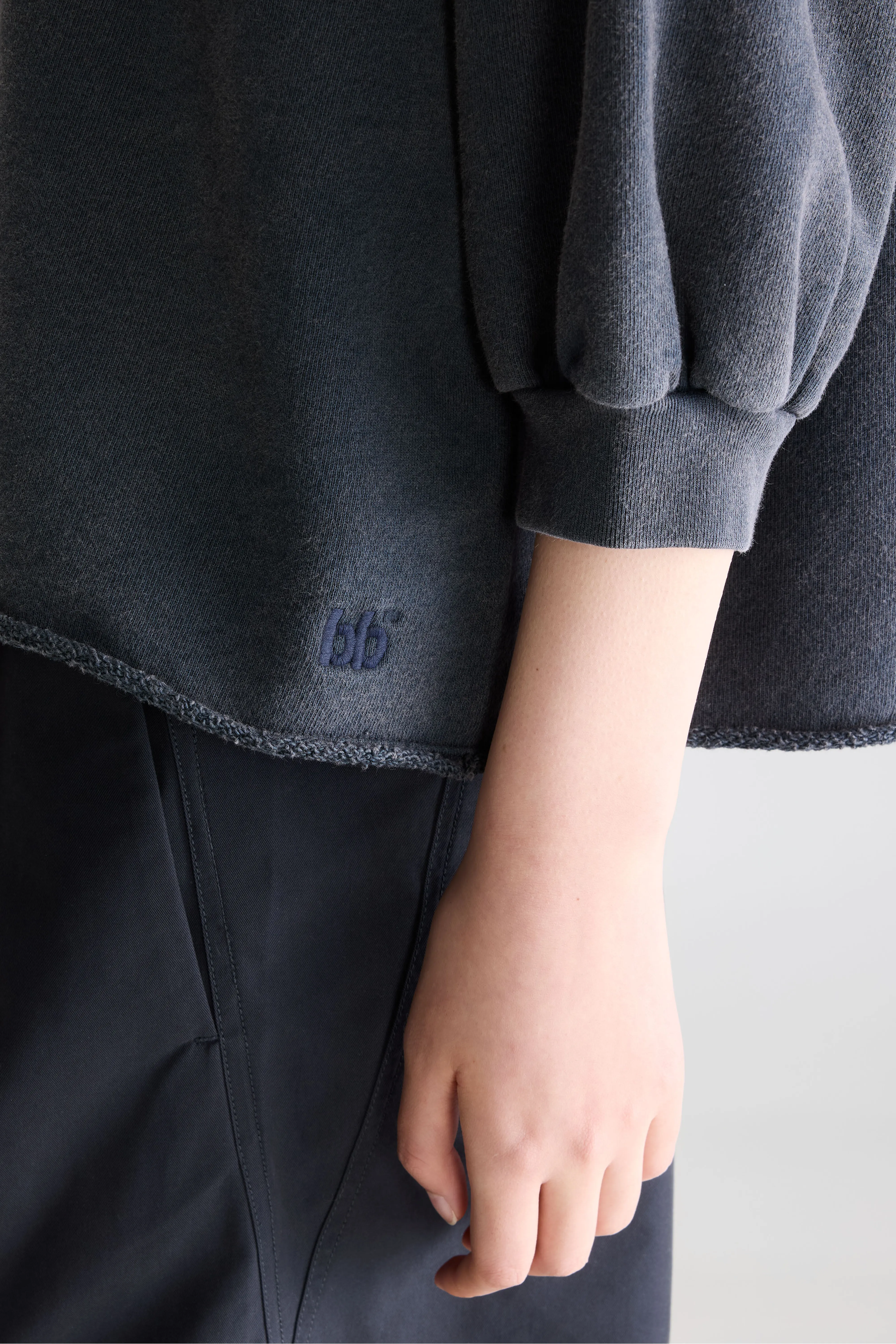 Bellerose Vicske crewneck sweatshirt (261 / W / METEORITE)