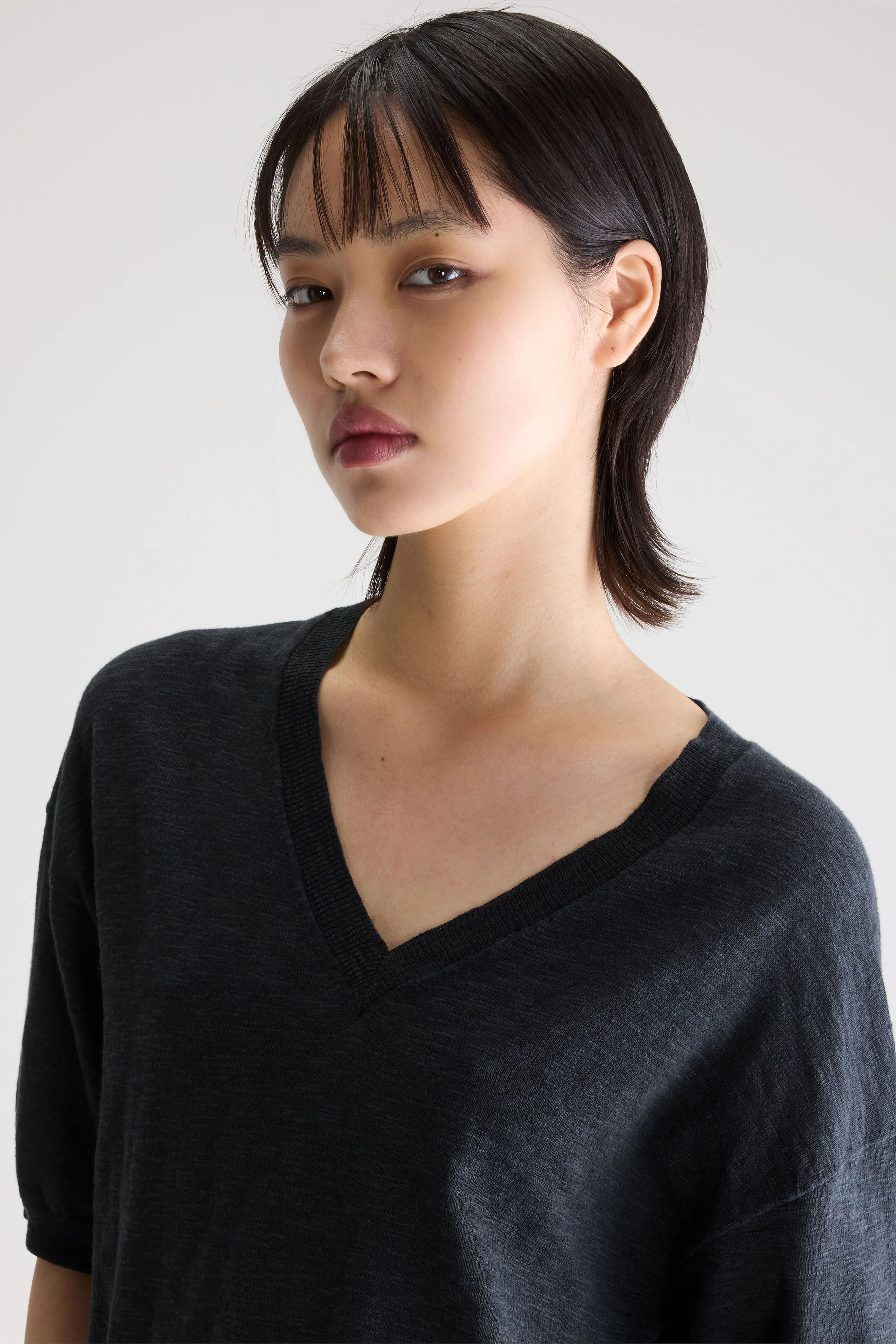 Bellerose Dadif v-neck sweater (261 / W / PIRATE)