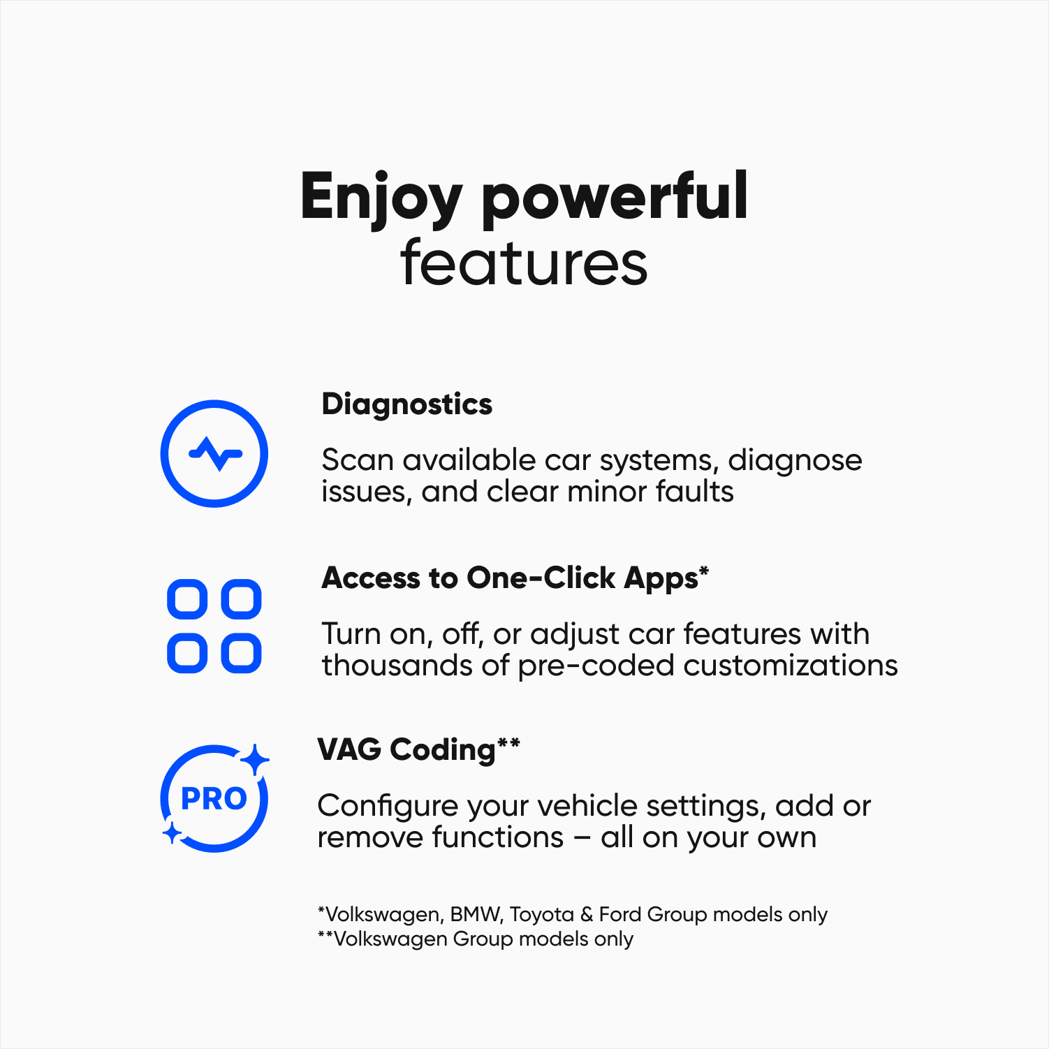 New! OBDeleven 3 Scan Tool, OBD2 Bluetooth Car Code Reader, Auto Diagnostic Scanner for iOS & Android - Image 22