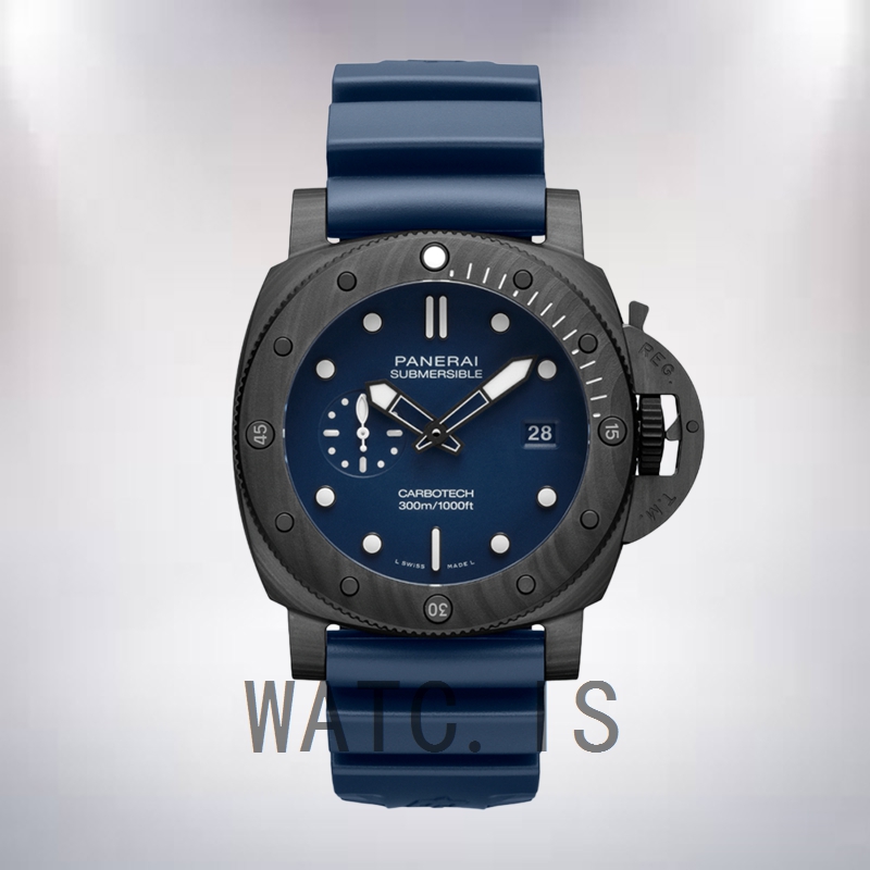 Panerai Submersible Men's 47mm PAM01232 Automatic Black-tone