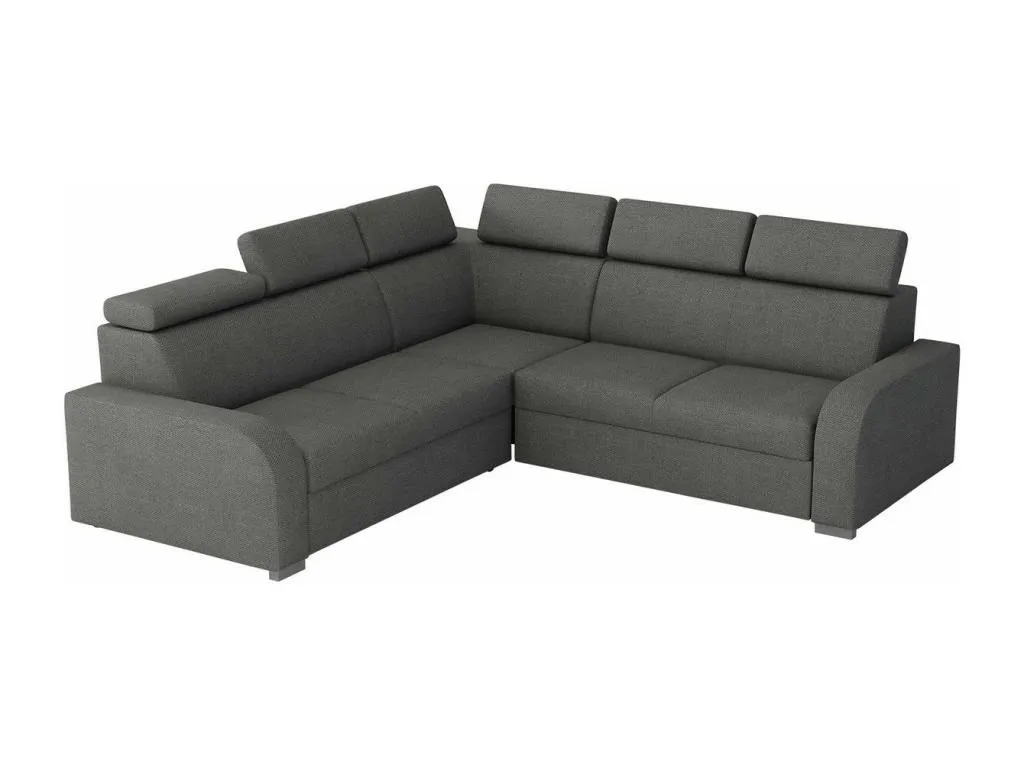 Sofá rinconero Hogarsens A103 Gris Función de descanso Caja de ropa de cama 250x250cm