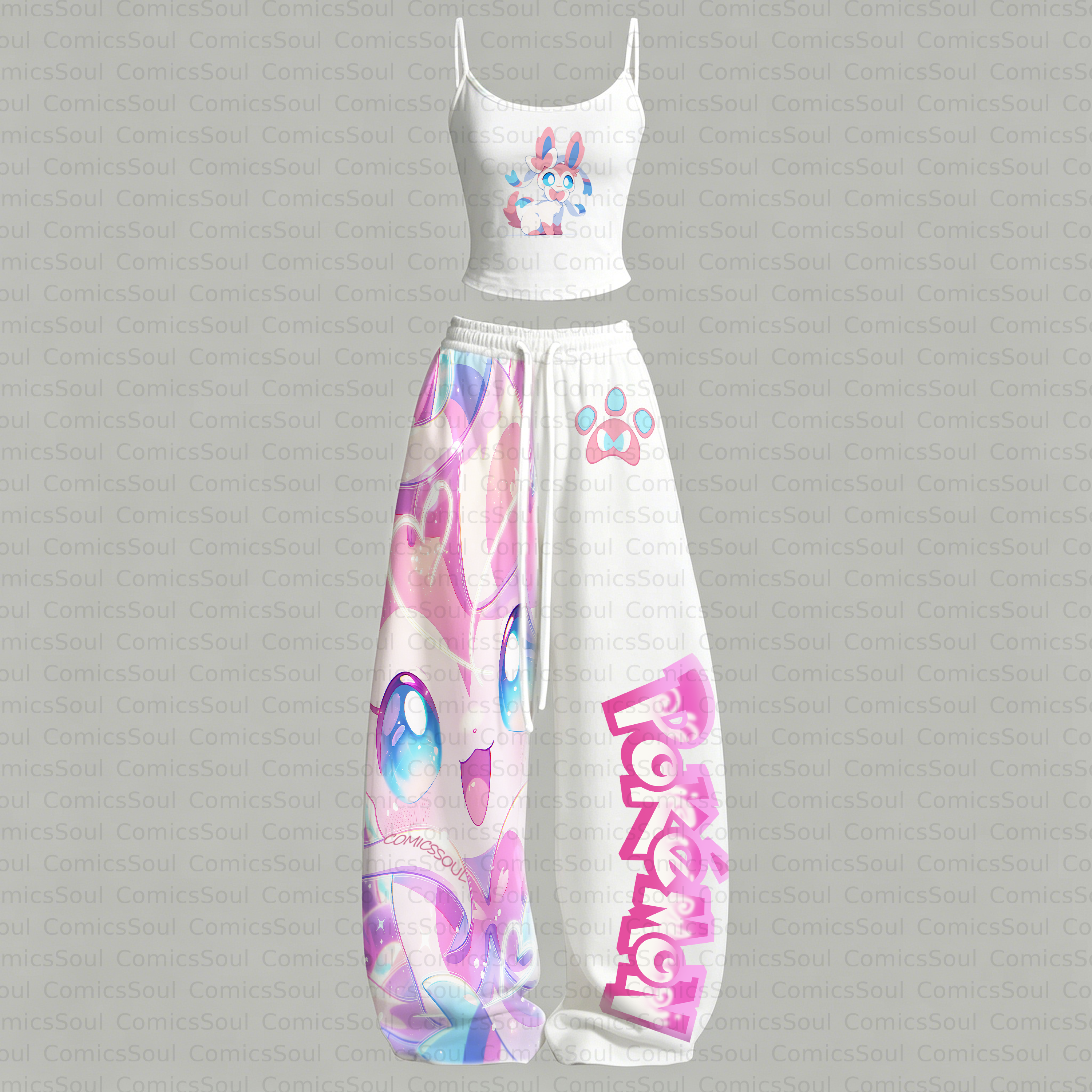 Pokémon Top & Elasticated Trousers Two-Piece Set