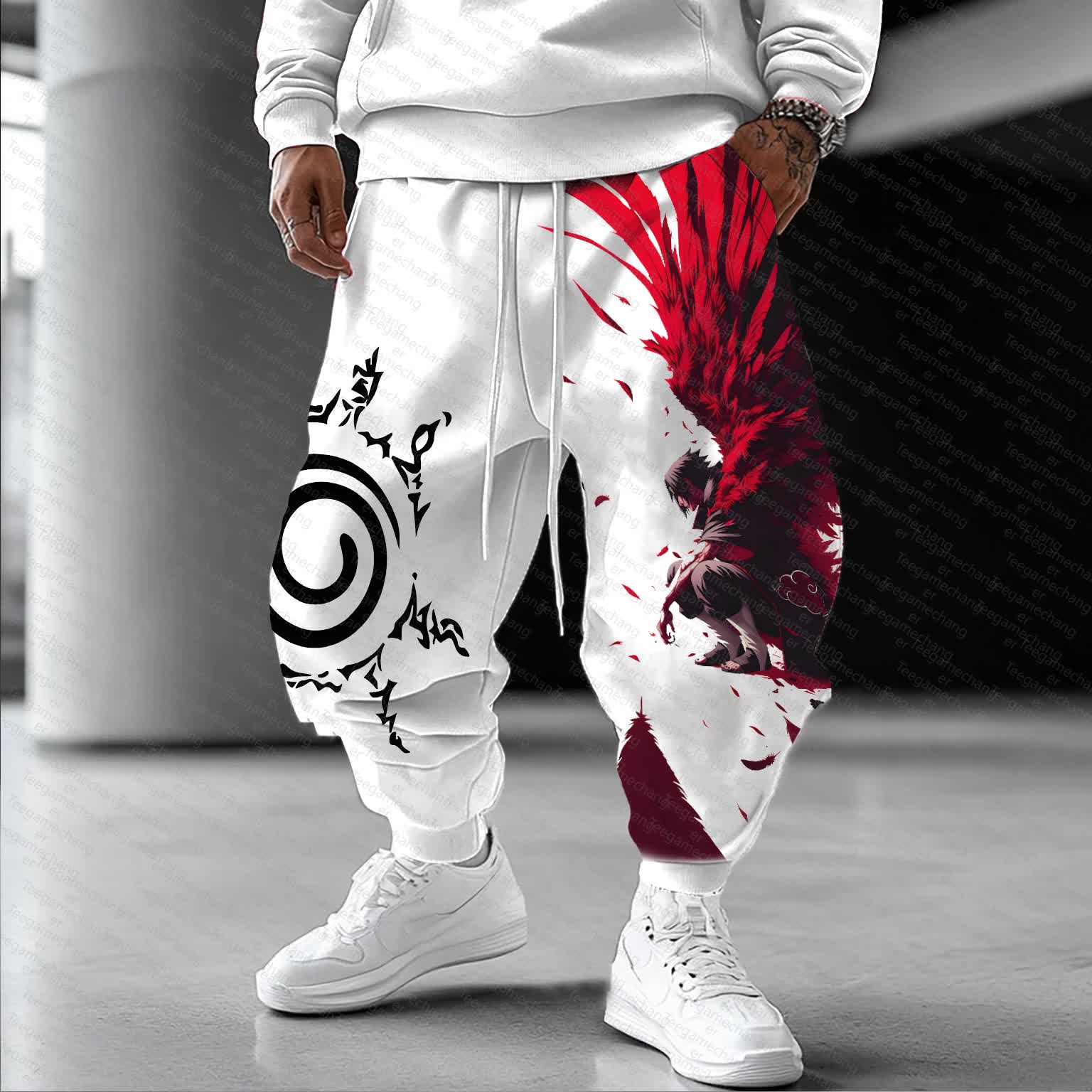 Unisex   Casual Anime Streetwear Pants