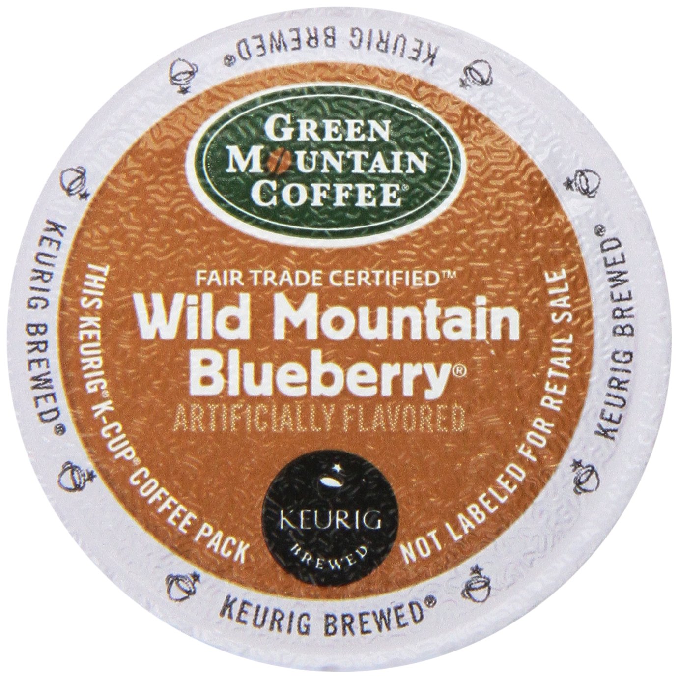 Green Mountain Coffee K-Cup. Wild Mountain Blueberry. 12-Count