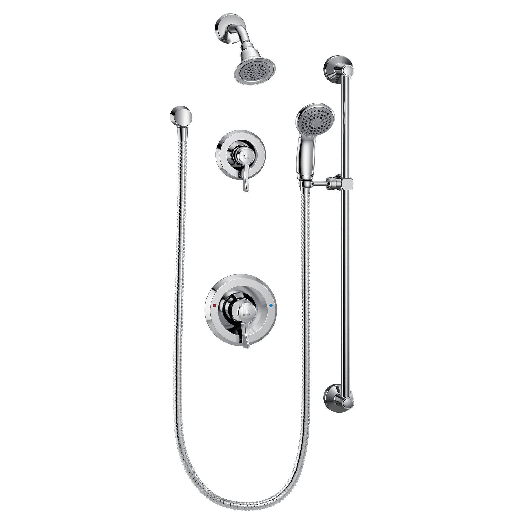 Moen Commercial Posi-Temp Shower Trim Kit, Chrome | T8342(Chrome)