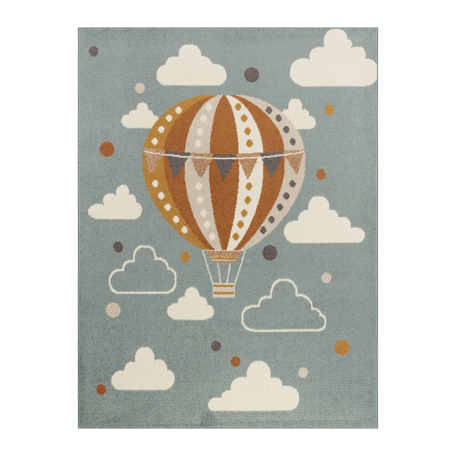Blokker Balloon Vloerkleed 140 x 200 cm - Blauwgrijs