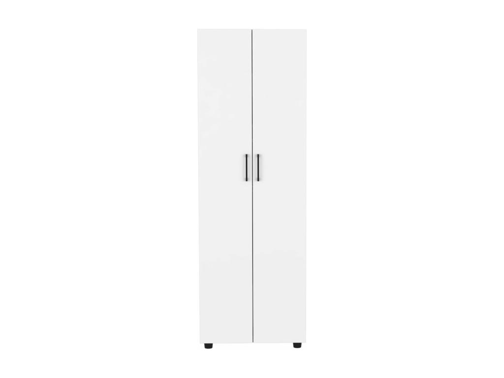 Armario - con dos puertas 180 CM A X 60 CM An X 48 5 CM P Confortzx / Blanco