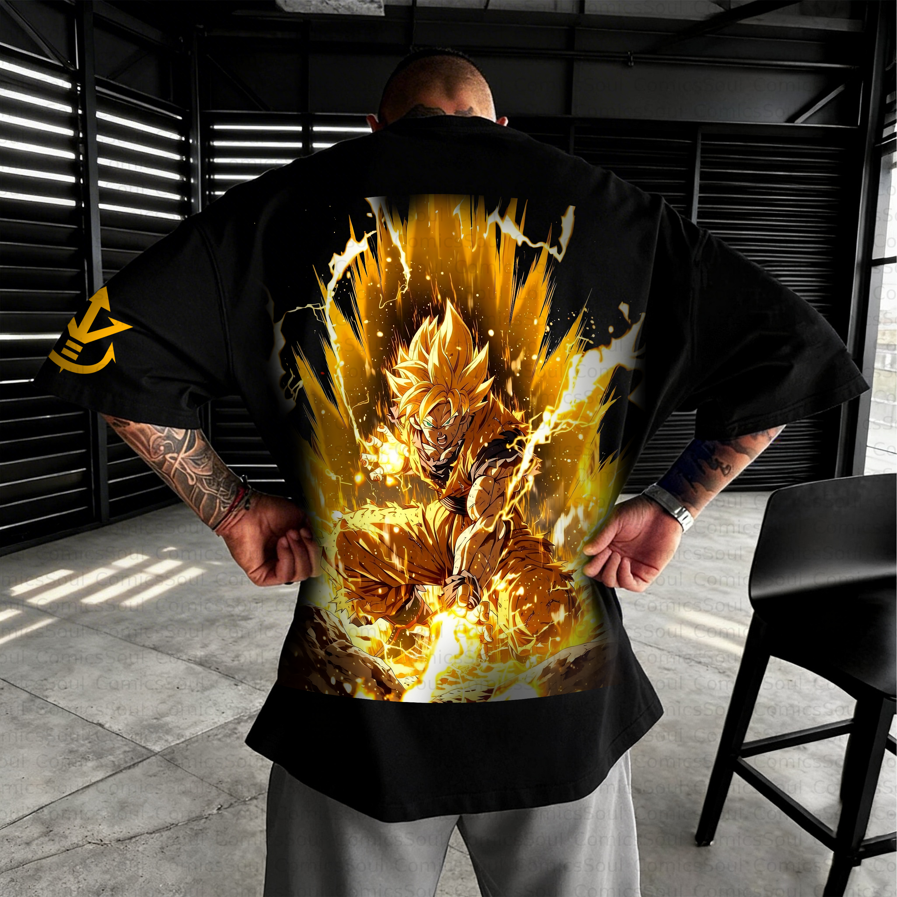 Unisex Anime Inspired Vintage T-Shirt