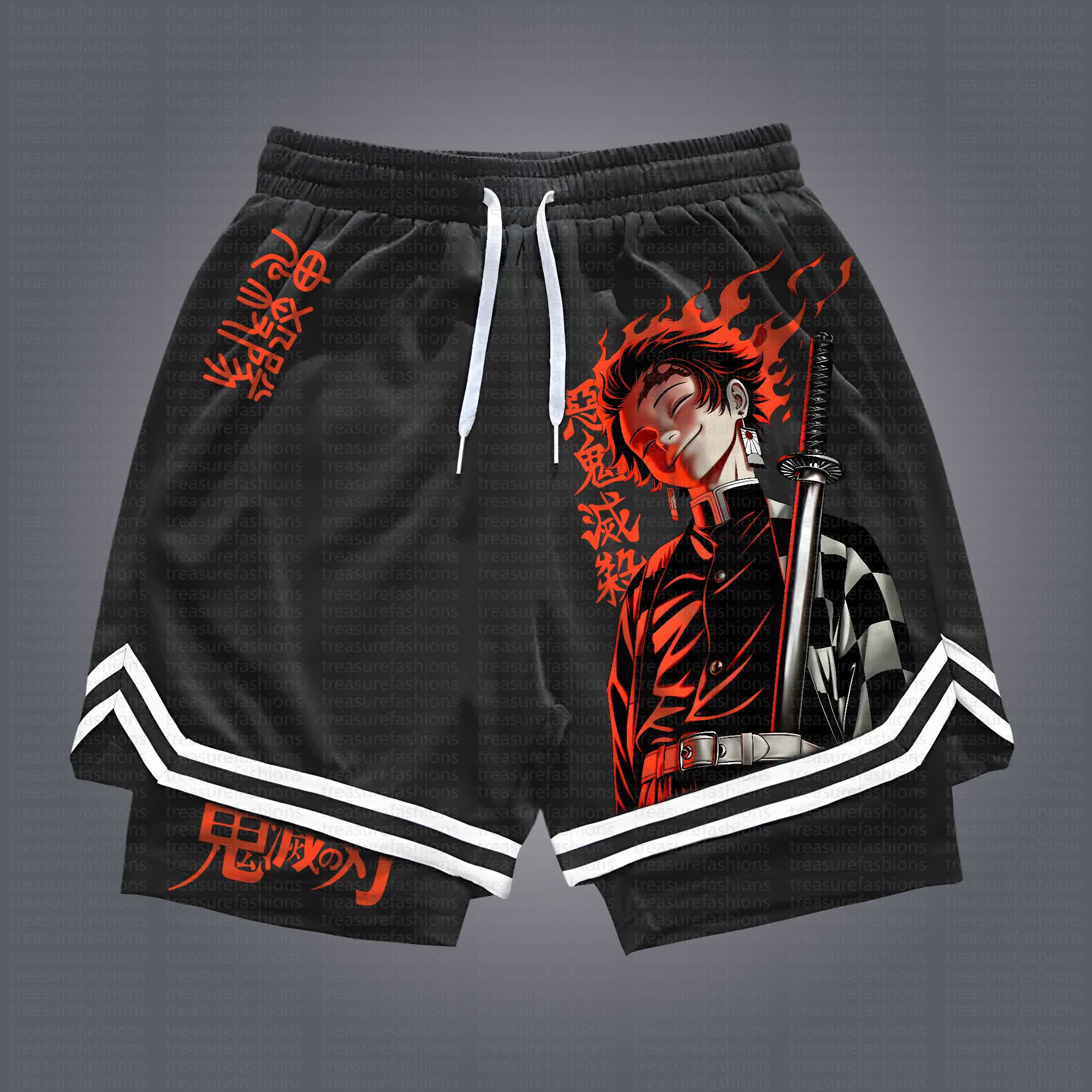 Unisex “Comicssoul” Casual Anime Streetwear Shorts