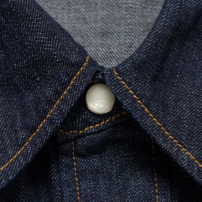 HUMAN MADE DENIM WESTERN SHIRT