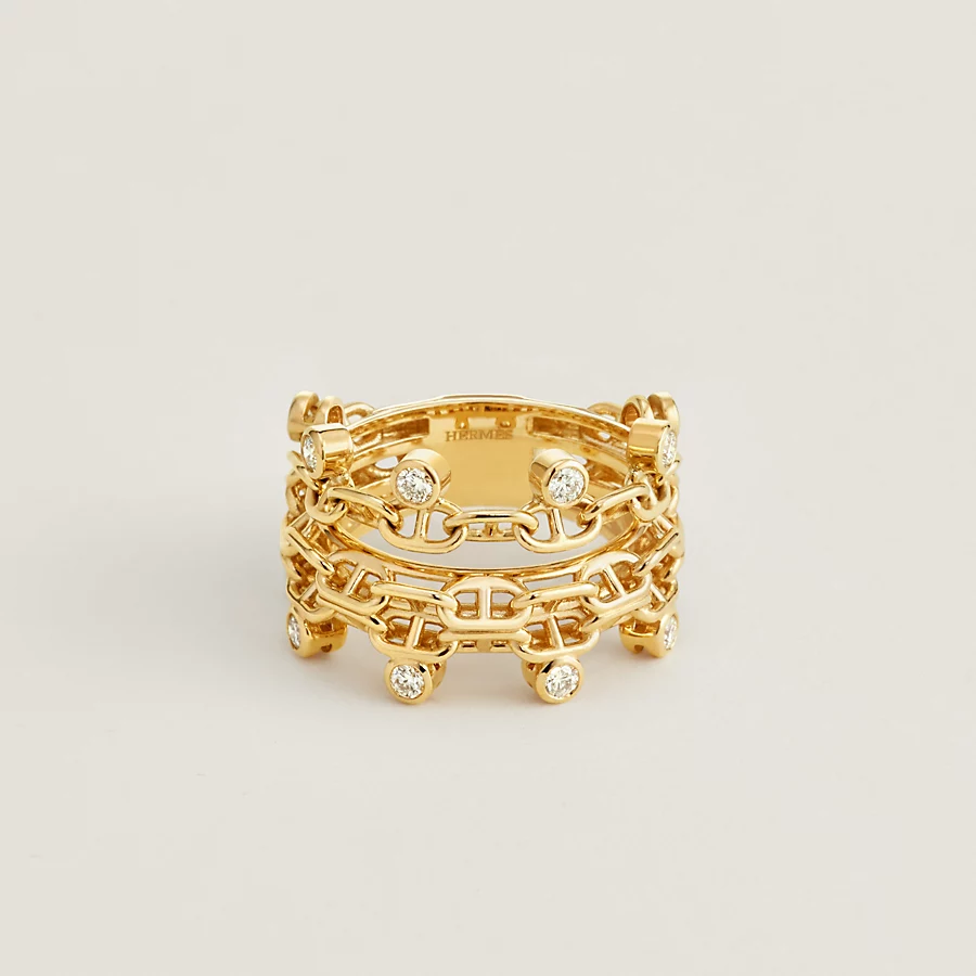 Replicate Chaine d ancre Calypso ring, medium model(1:1 replica) - Original Replica Club