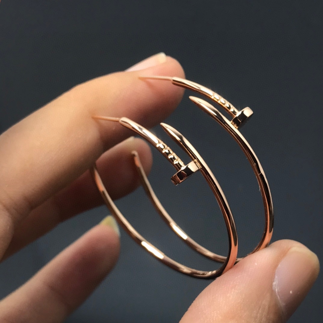 Cartier Juste un Clou Hoop Earrings, Large Model - Original Replica Club