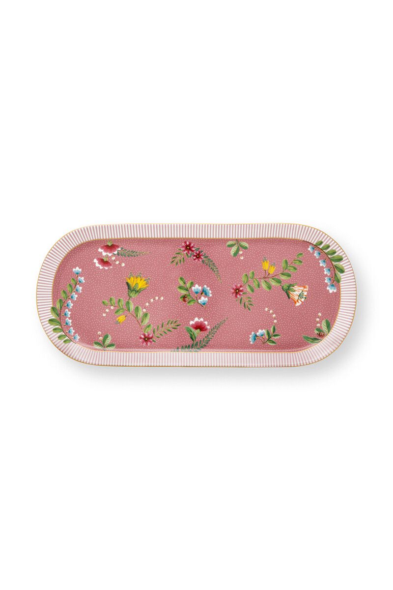 Cake Tray La Majorelle Pink 33.3x15.5cm