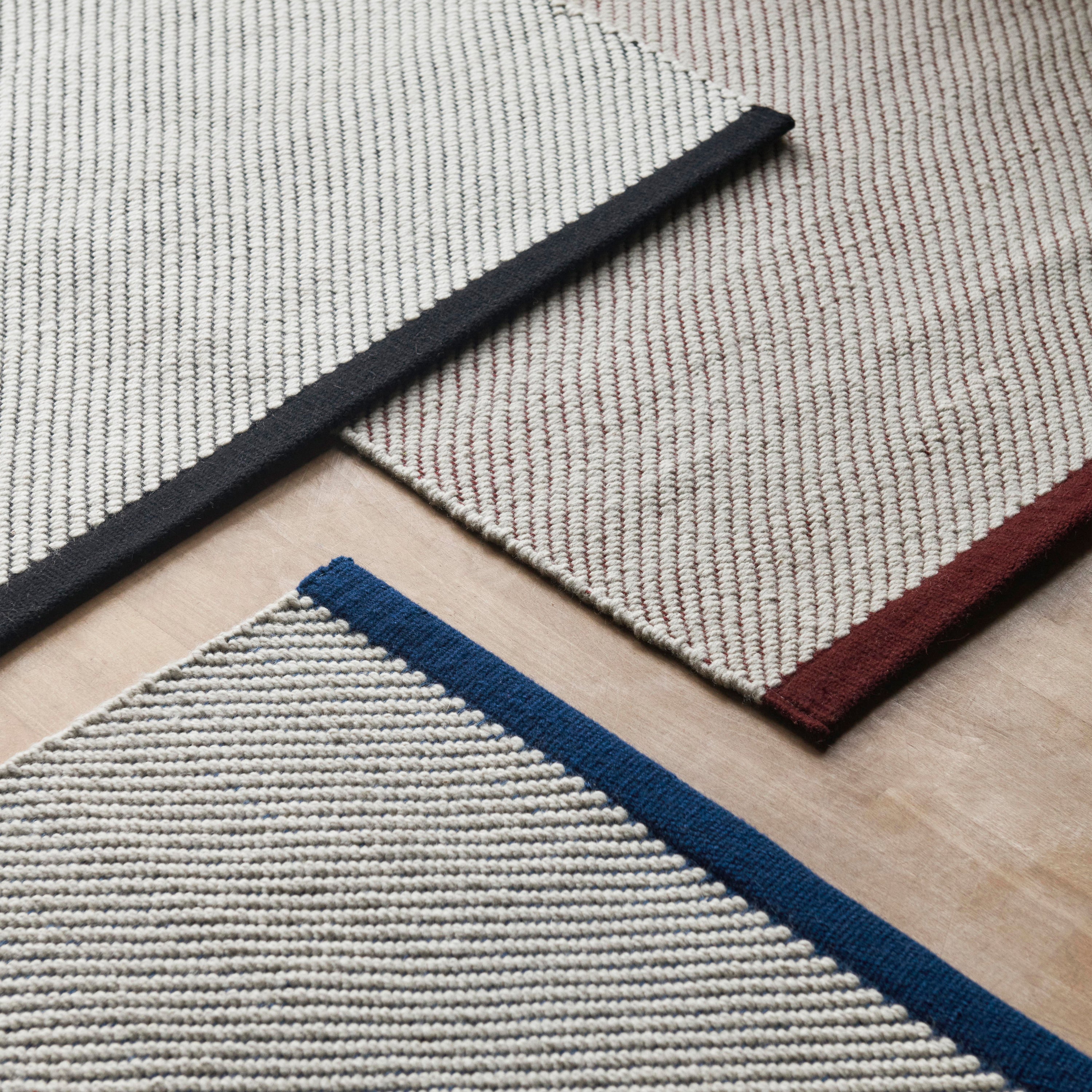 HAY Bias Vloerkleed 170 x 240 cm - Ocean