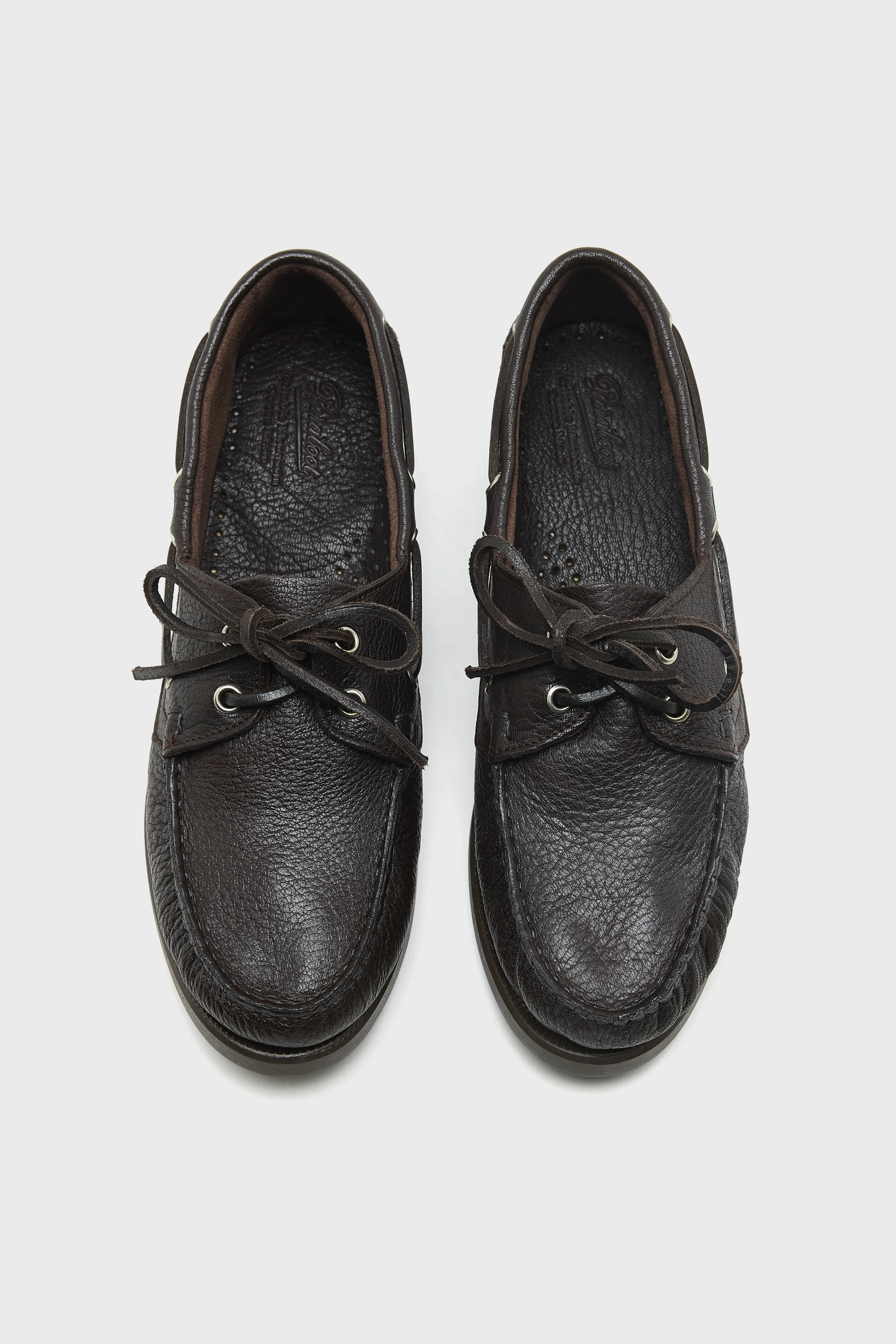 Bellerose Barth Boat Shoes for Women  (261 / W / BLACK)