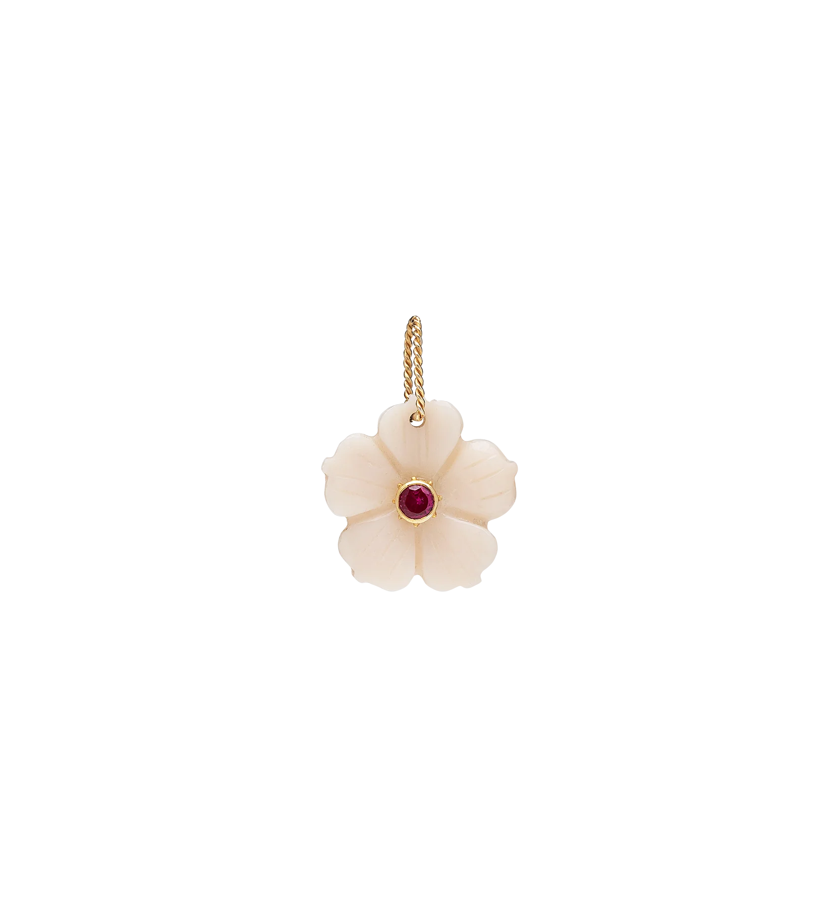 Rosy Opal Whisper Charm