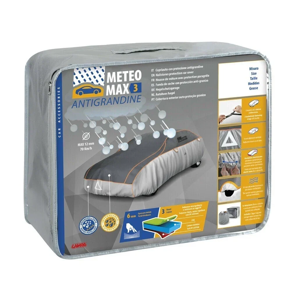 Meteo Car Hail Cover 180x190x440 Cm - AG-6
