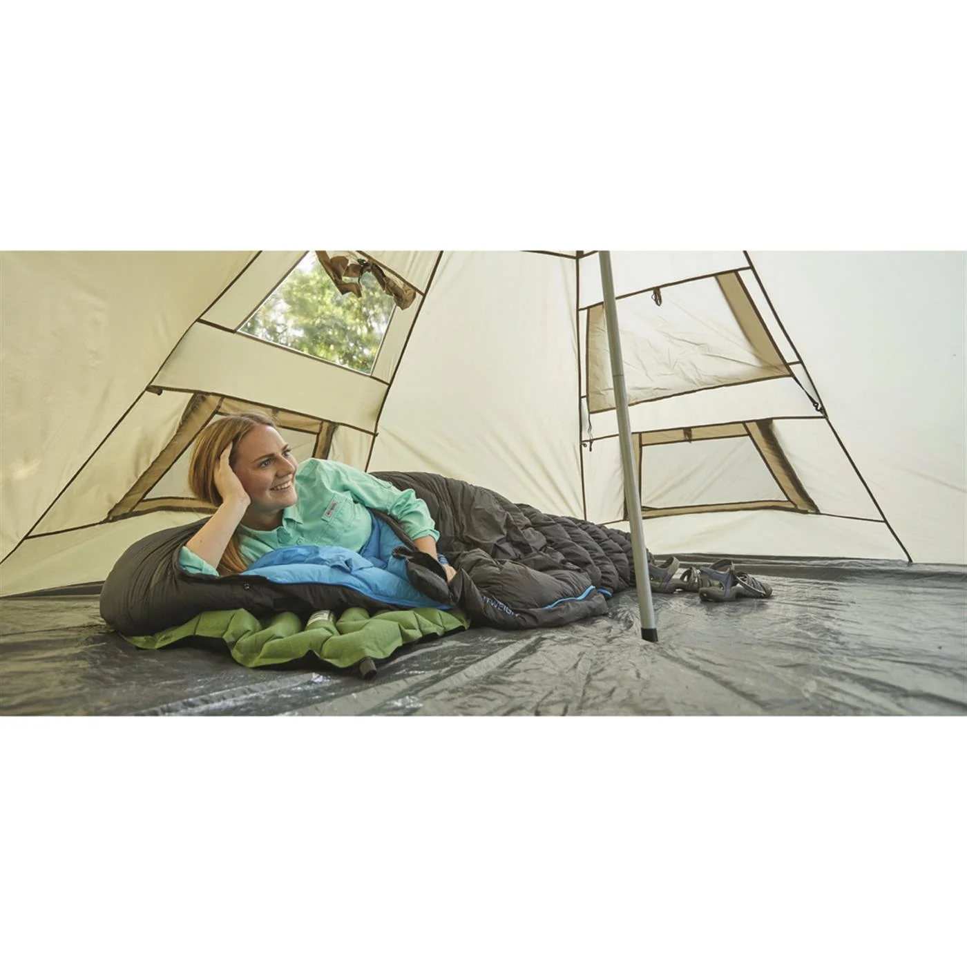 Guide Gear 10' x 10' Teepee Tent - Image 7