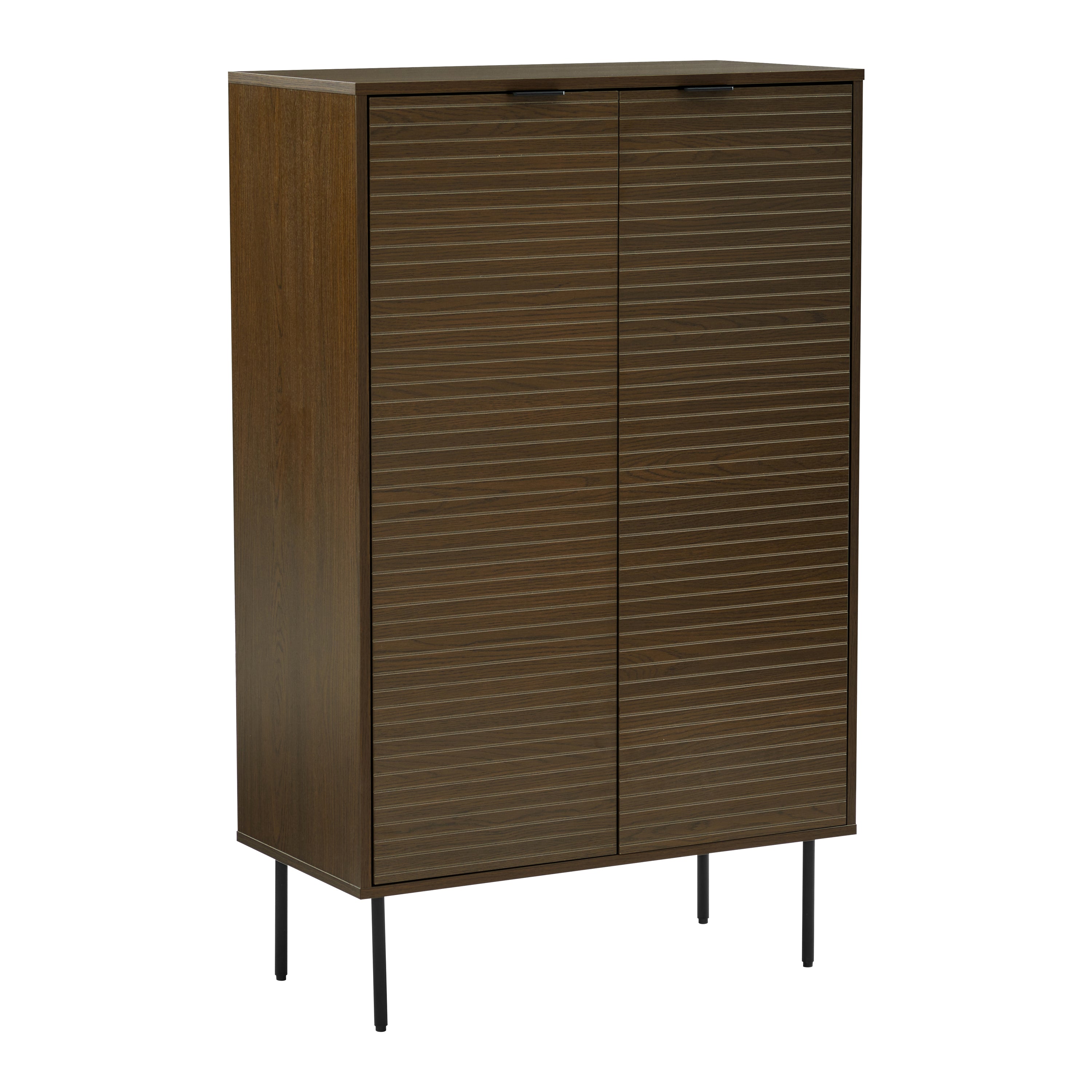 by fonQ Tier Opbergkast - Smoked Oak