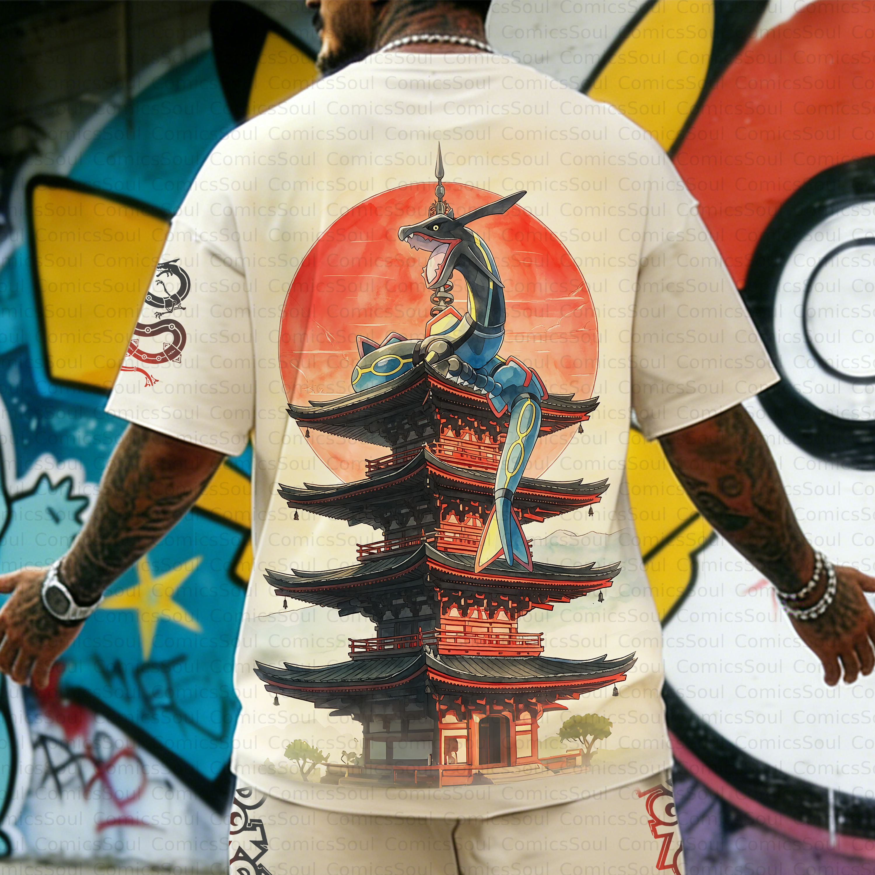 Unisex Anime Inspired Vintage T-Shirt