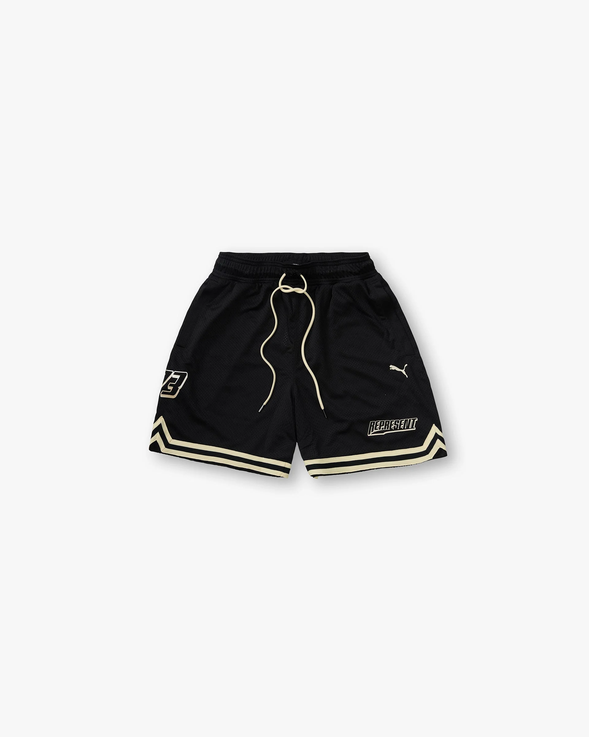 Represent X Puma Shorts - Puma Black