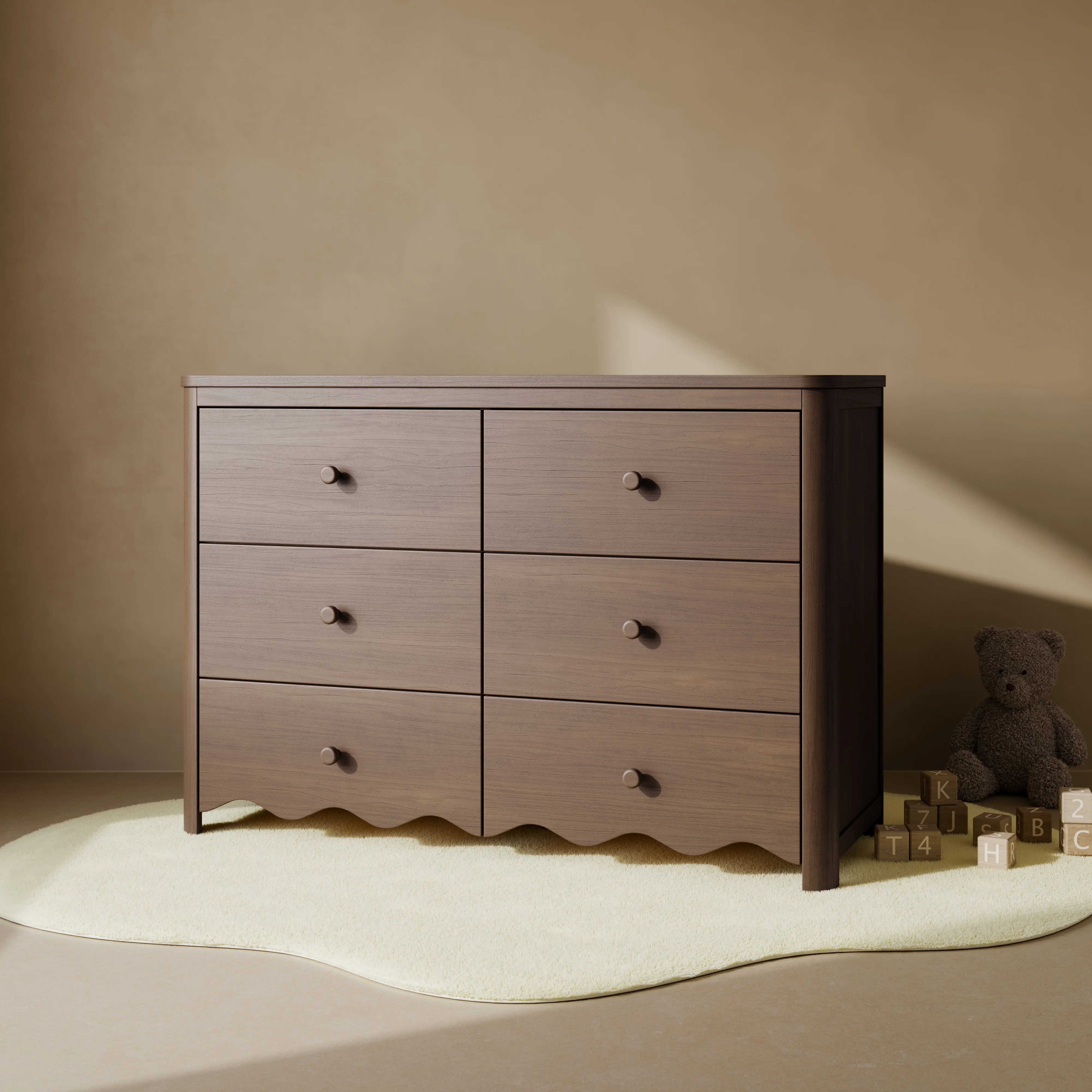 Storkcraft Casablanca 6 Drawer Nursery Dresser, Sage - Image 34