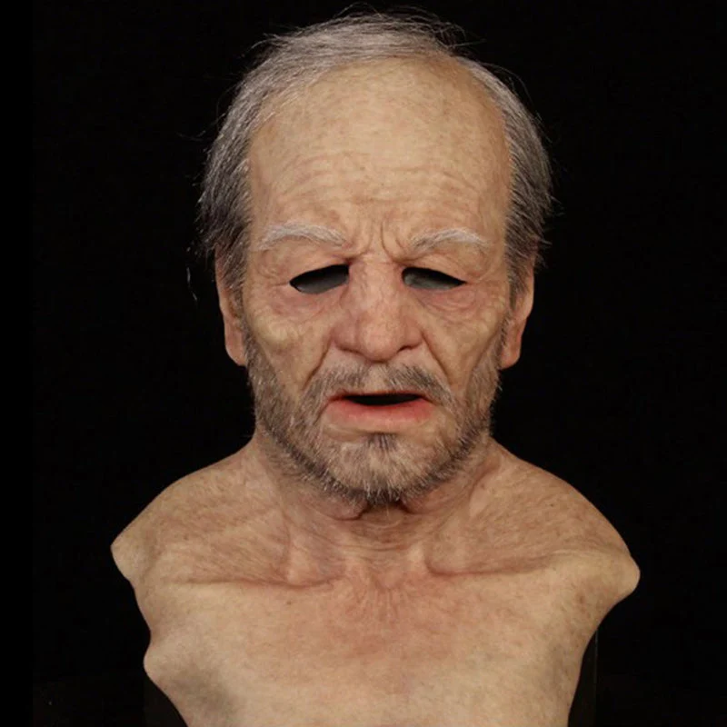 Realistic Full Face Latex Halloween Mask – Cosplay & Costume Wear - Image 17 Realistic Full Face Latex Halloween Mask – Cosplay & Costume Wear - Image 17