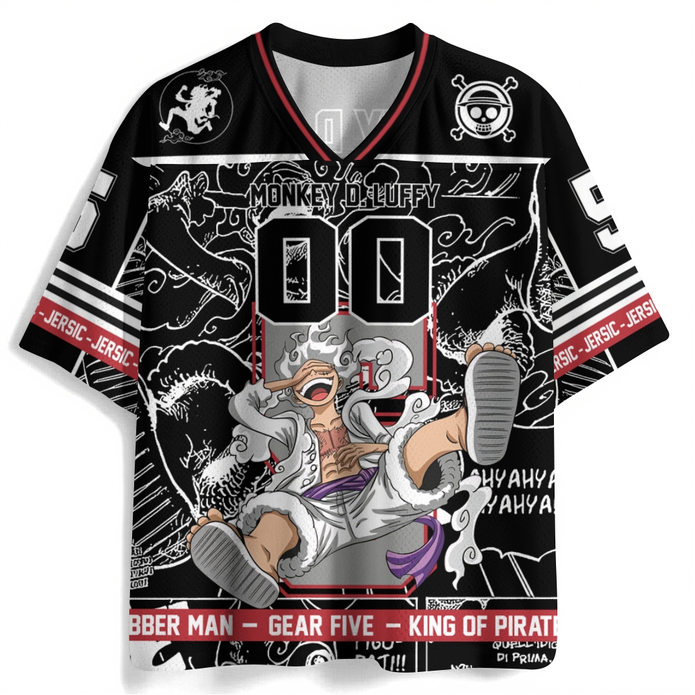 One Piece Anime Football Jersey