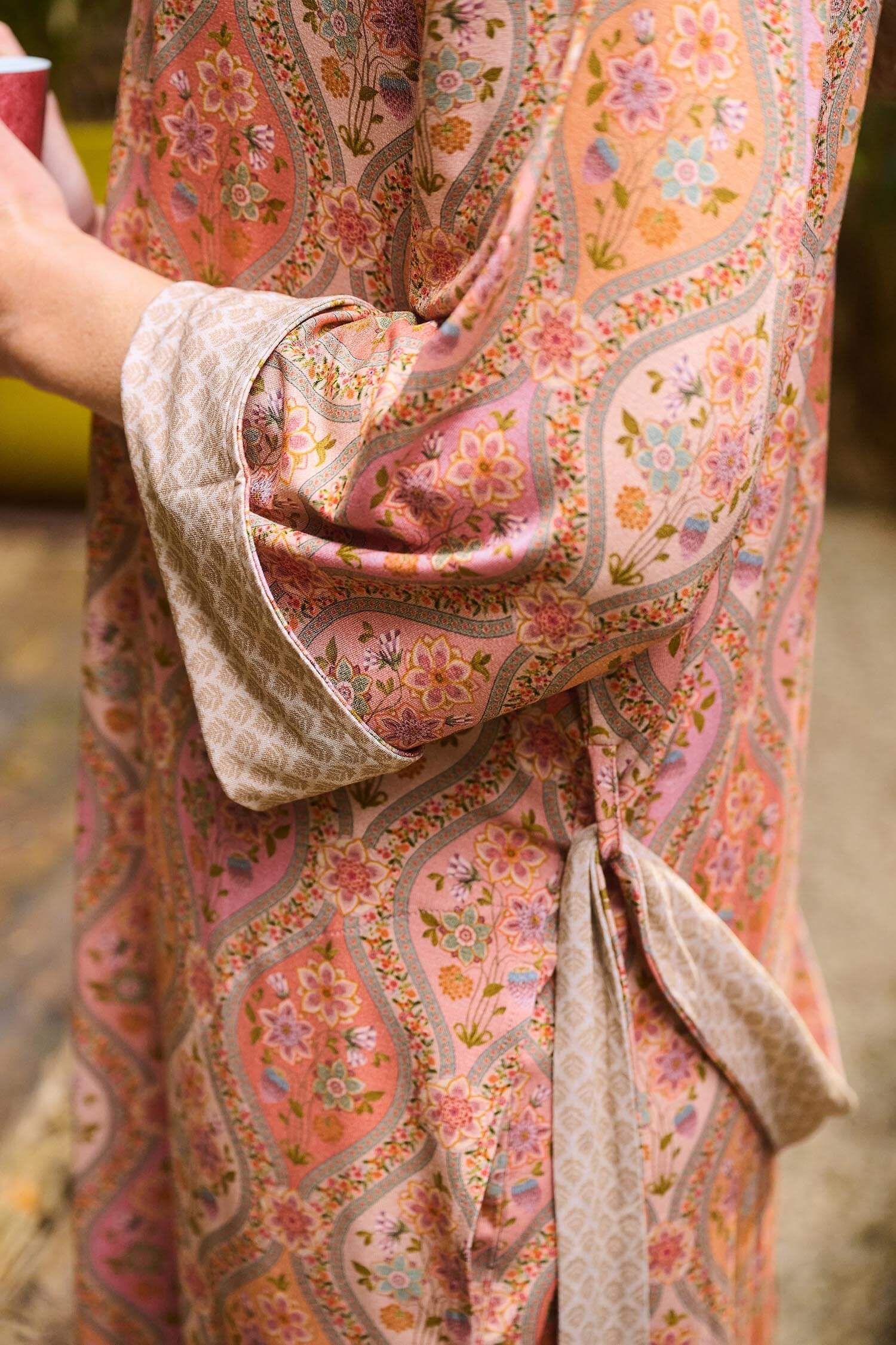 Naomi Kimono Ornamento Orange