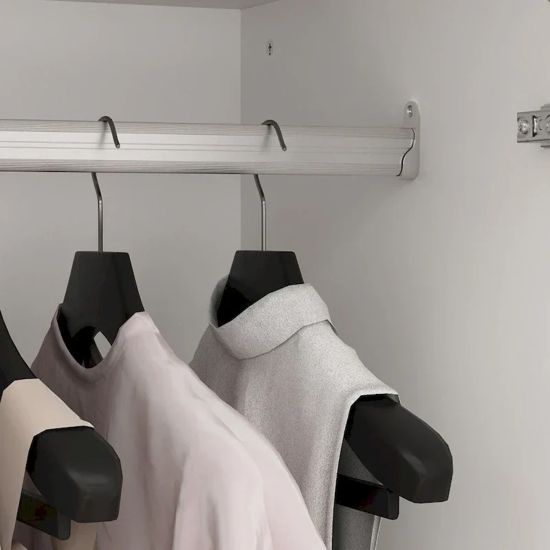 78.7H Combo Twin Wardrobe Set: Stylish and Functional Armoires for Your Closet