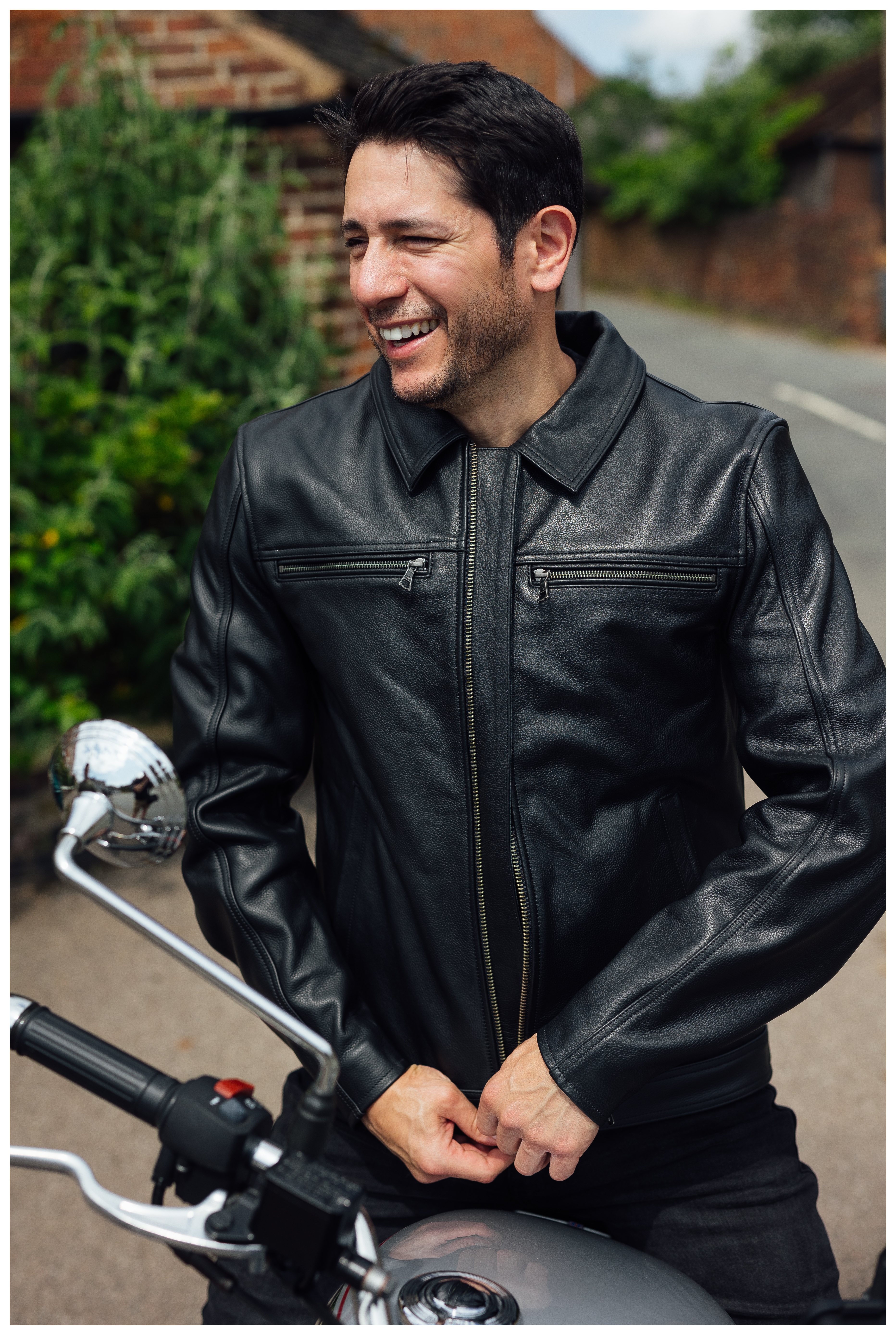 SportsBikeShop Merlin Kingsbury Leather Jacket